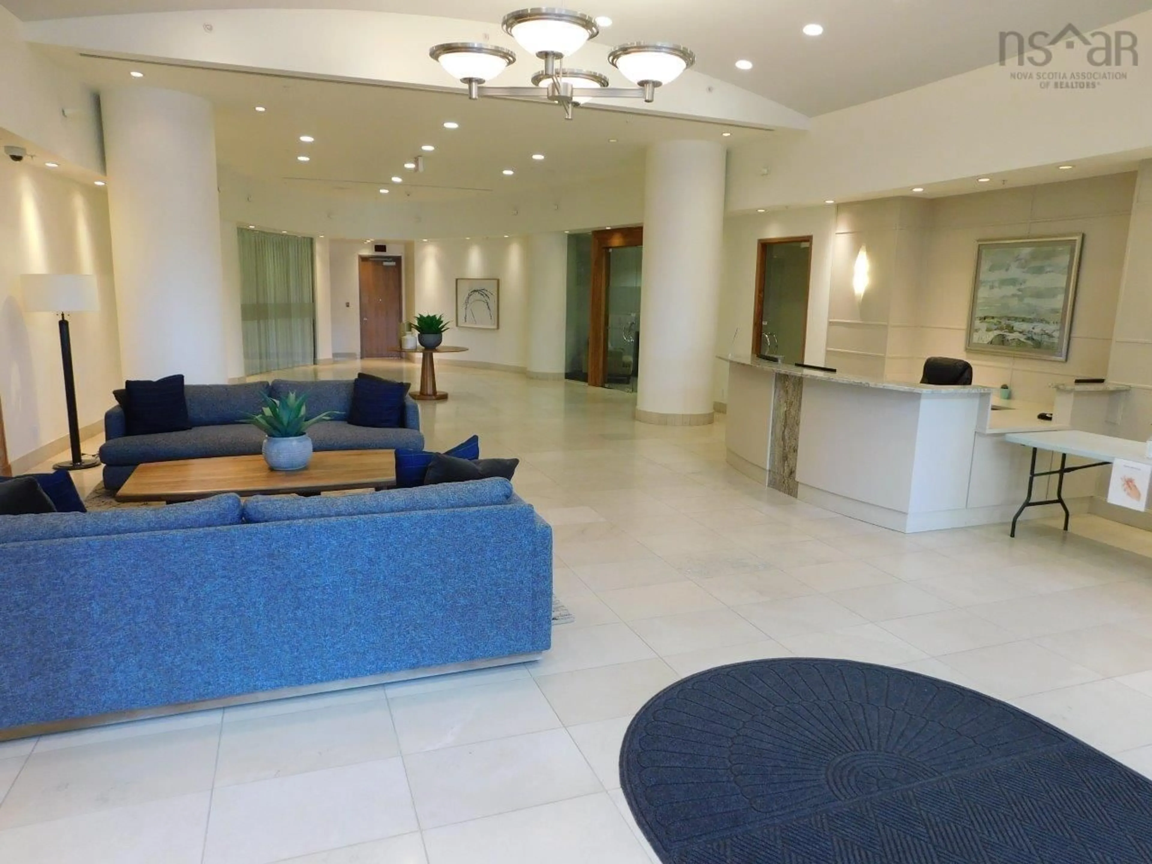 Indoor lobby for 1550 Dresden Row #1510, Halifax Peninsula Nova Scotia B3J 4A2