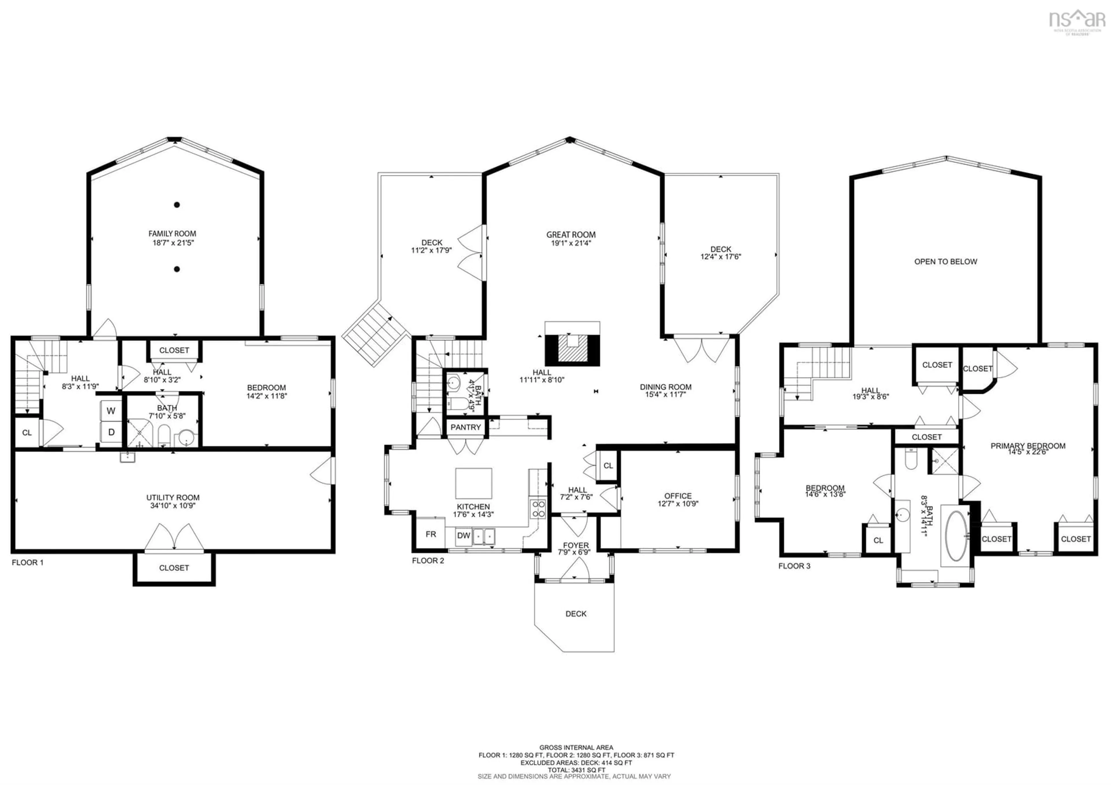 Floor plan for 89 Enslow Rd, Blue Rocks Nova Scotia B0J 2C0