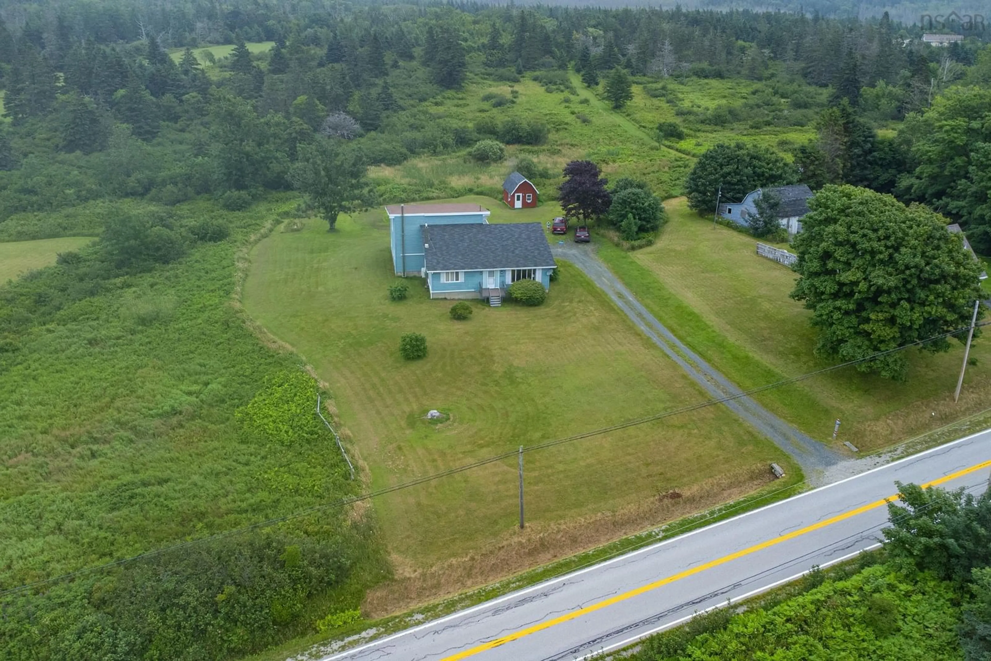 Outside view for 4494 Highway 1, Woodvale Nova Scotia B5A 5B1