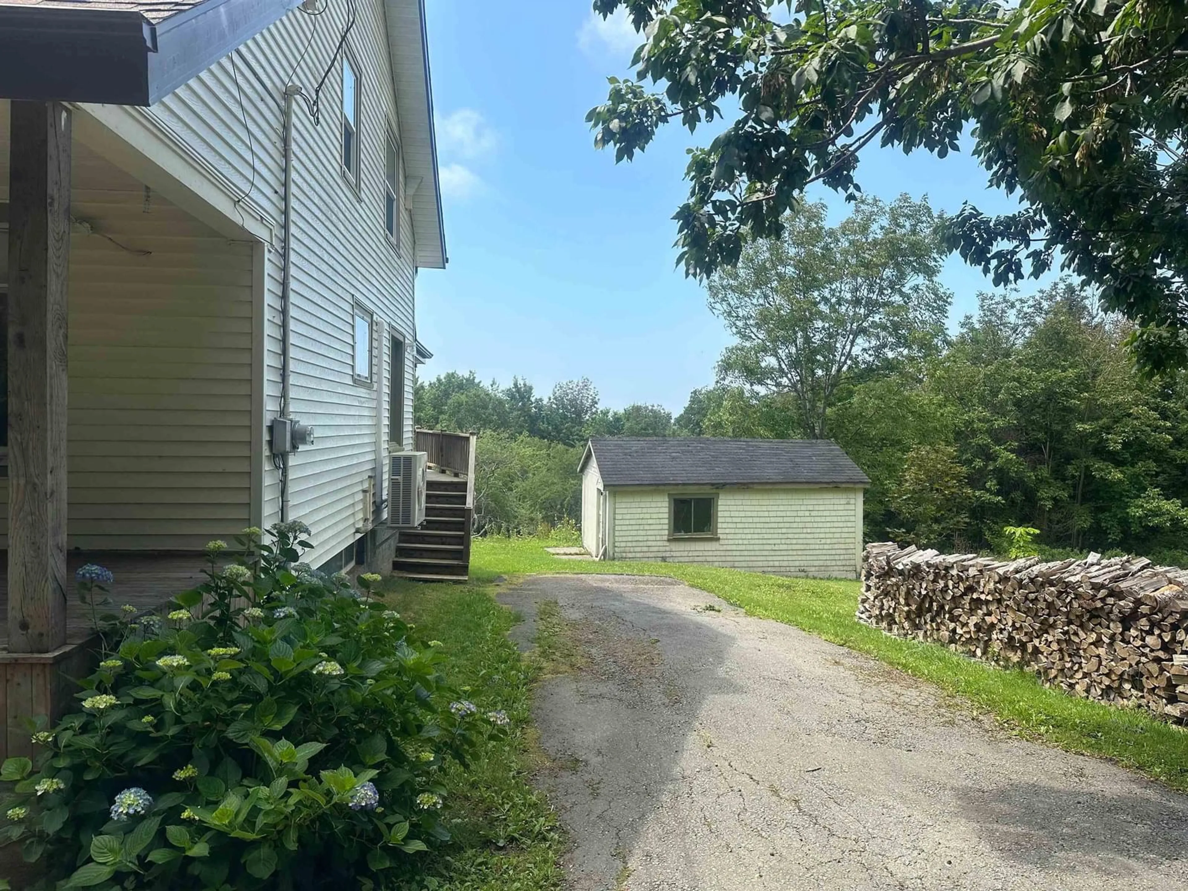 A pic from outside/outdoor area/front of a property/back of a property/a pic from drone, street for 5103 1 Hwy, Weymouth Nova Scotia B0W 3T0