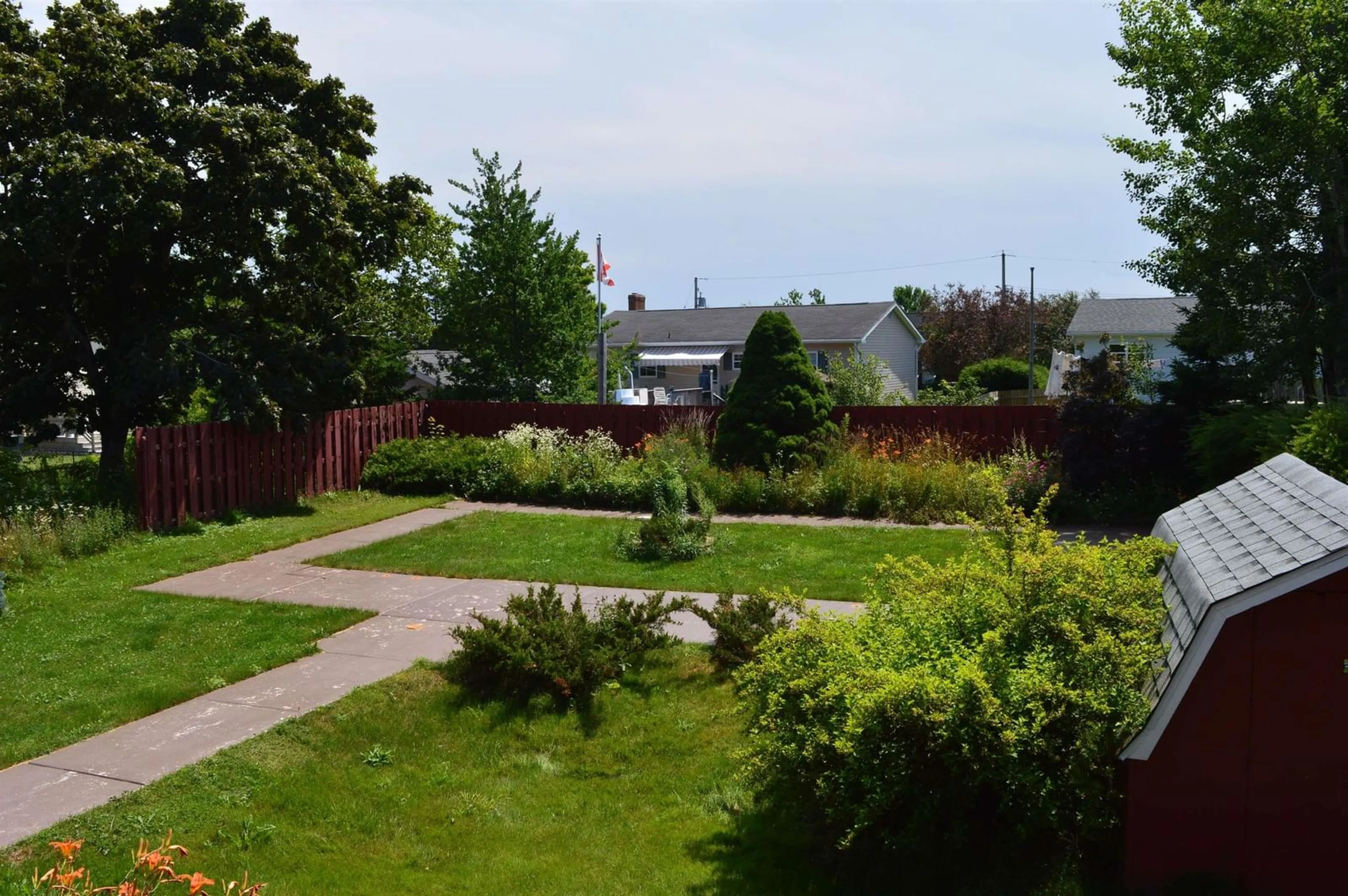 Fenced yard for 5 Ross Street, Antigonish Nova Scotia B2G 1C5