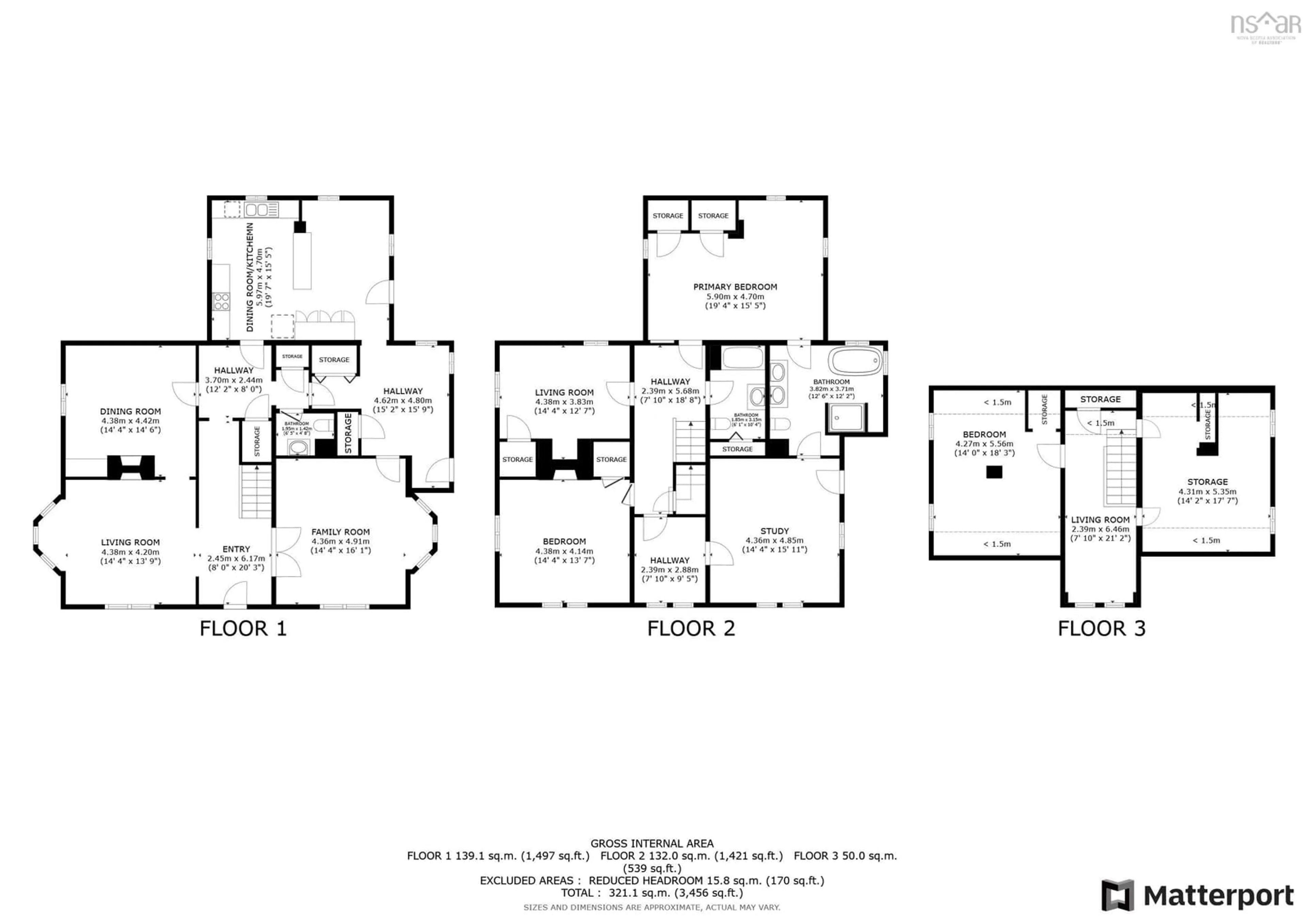 Floor plan for 430 St George St, Annapolis Royal Nova Scotia B0S 1A0