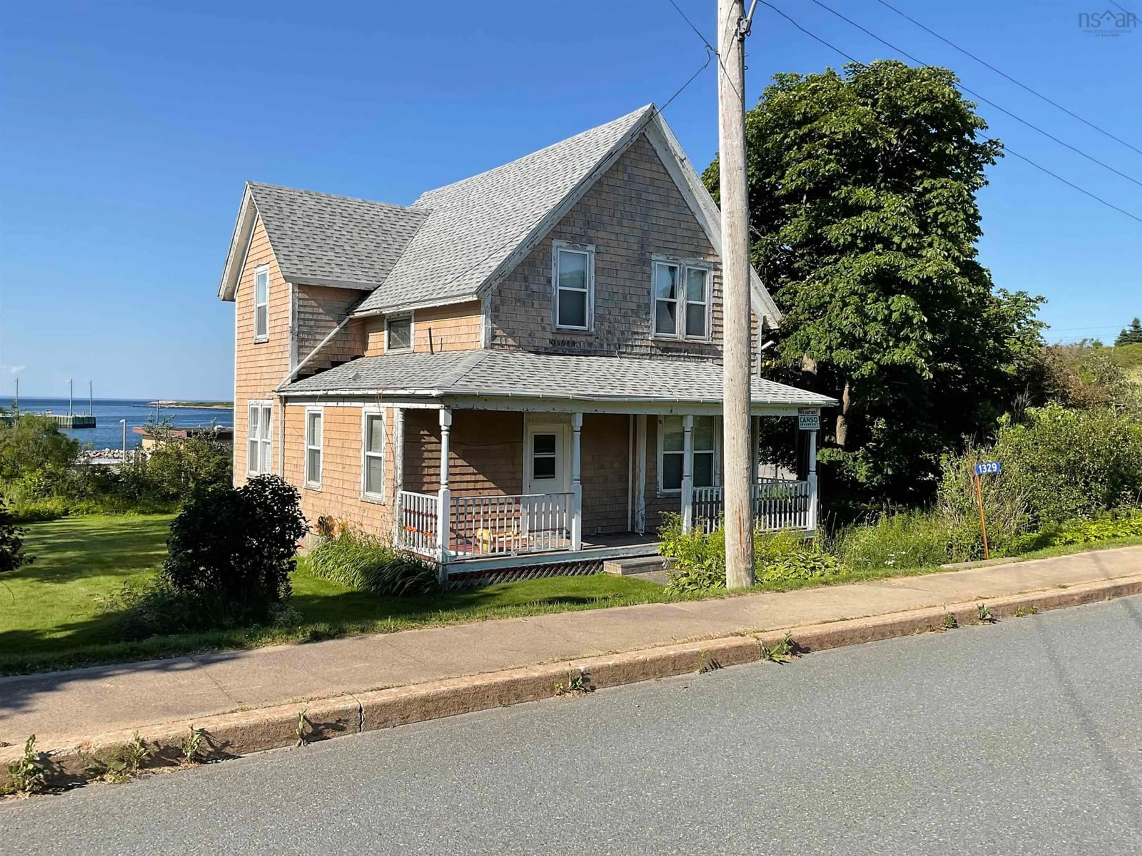 Frontside or backside of a home for 1329 Union Street, Canso Nova Scotia B0H 1H0