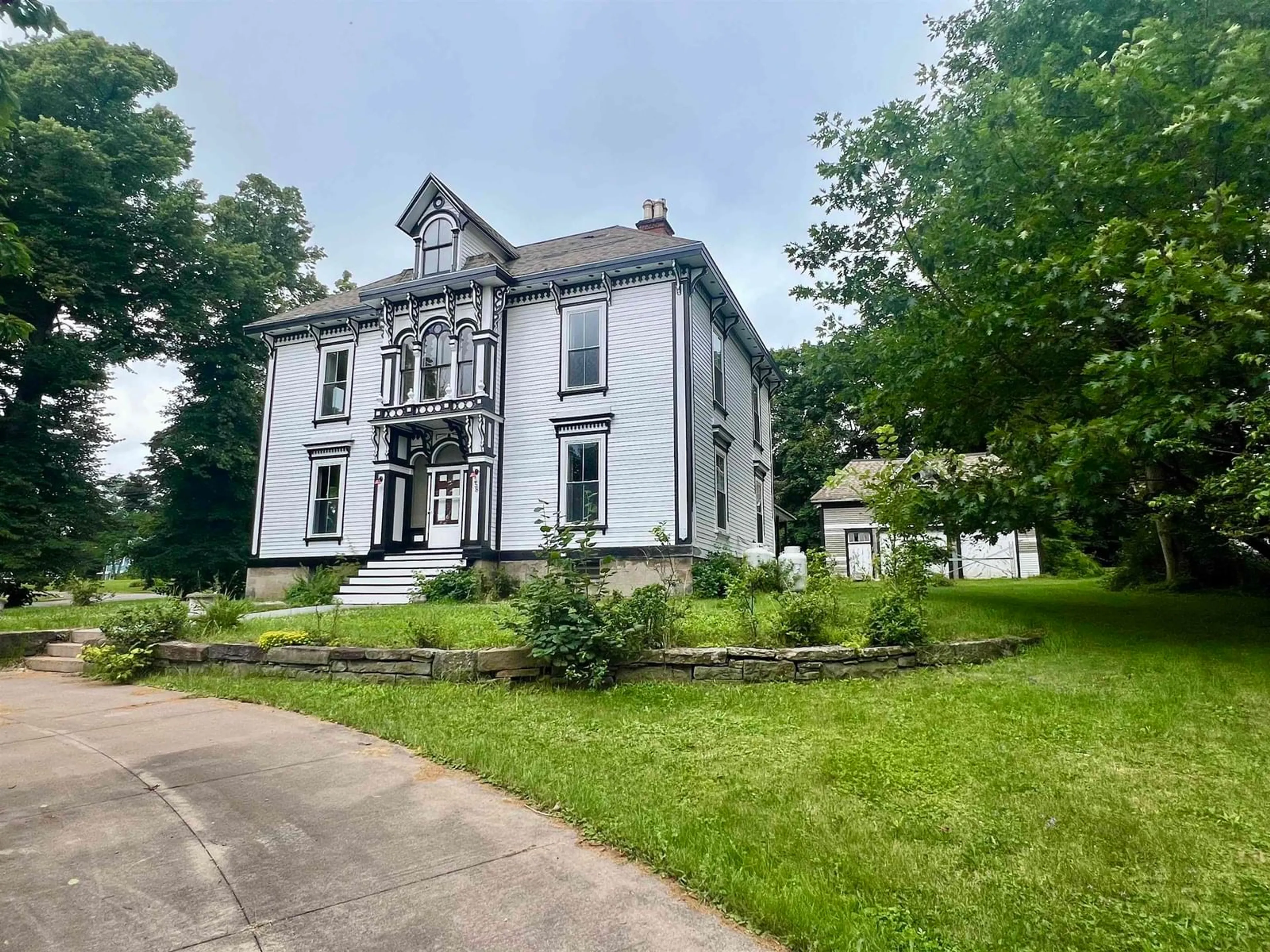 Frontside or backside of a home, the front or back of building for 258 Faulkland St, Pictou Nova Scotia B0K 1H0