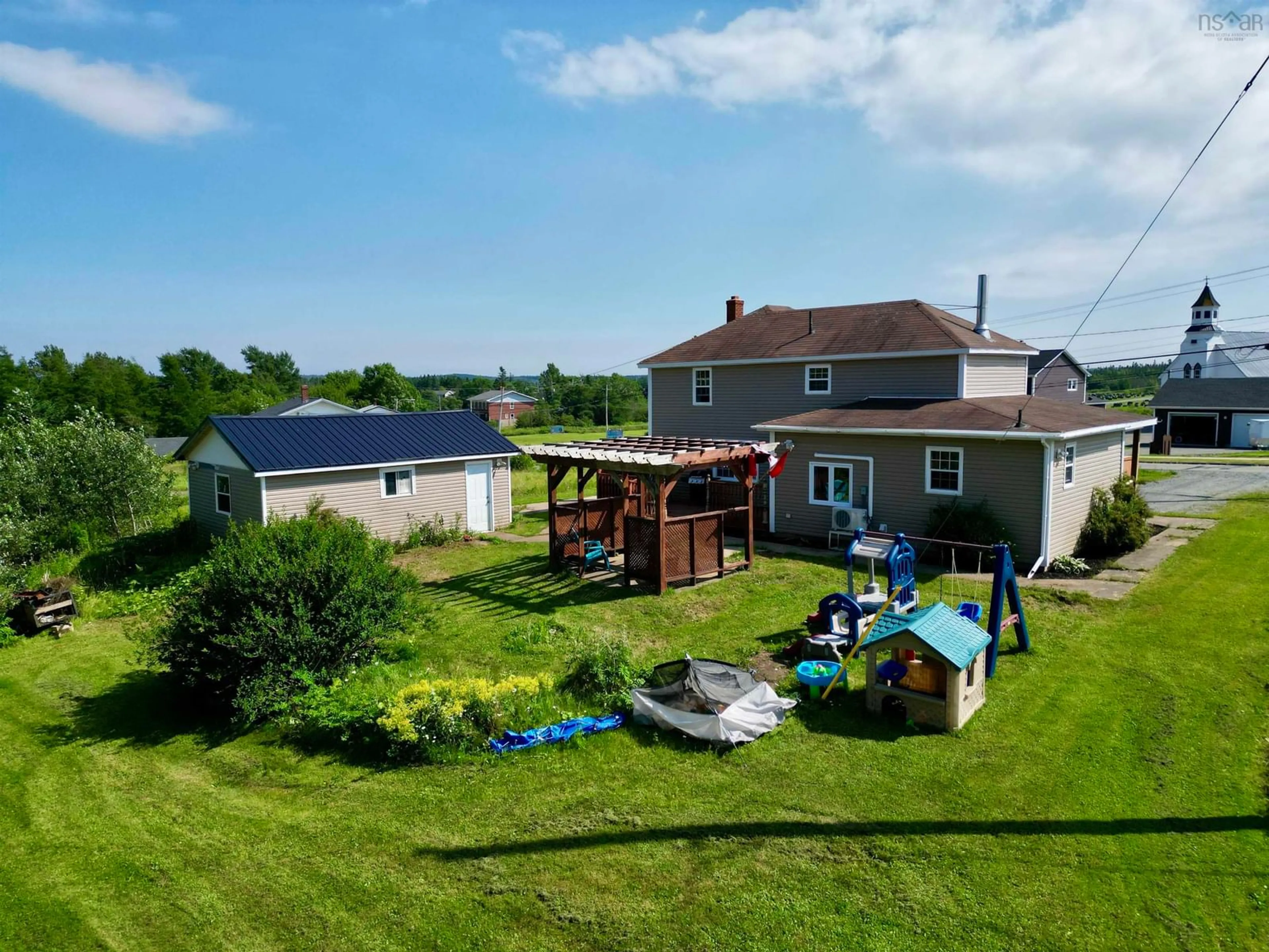 Frontside or backside of a home for 129 Grandique Ferry Rd, Louisdale Nova Scotia B0E 1V0