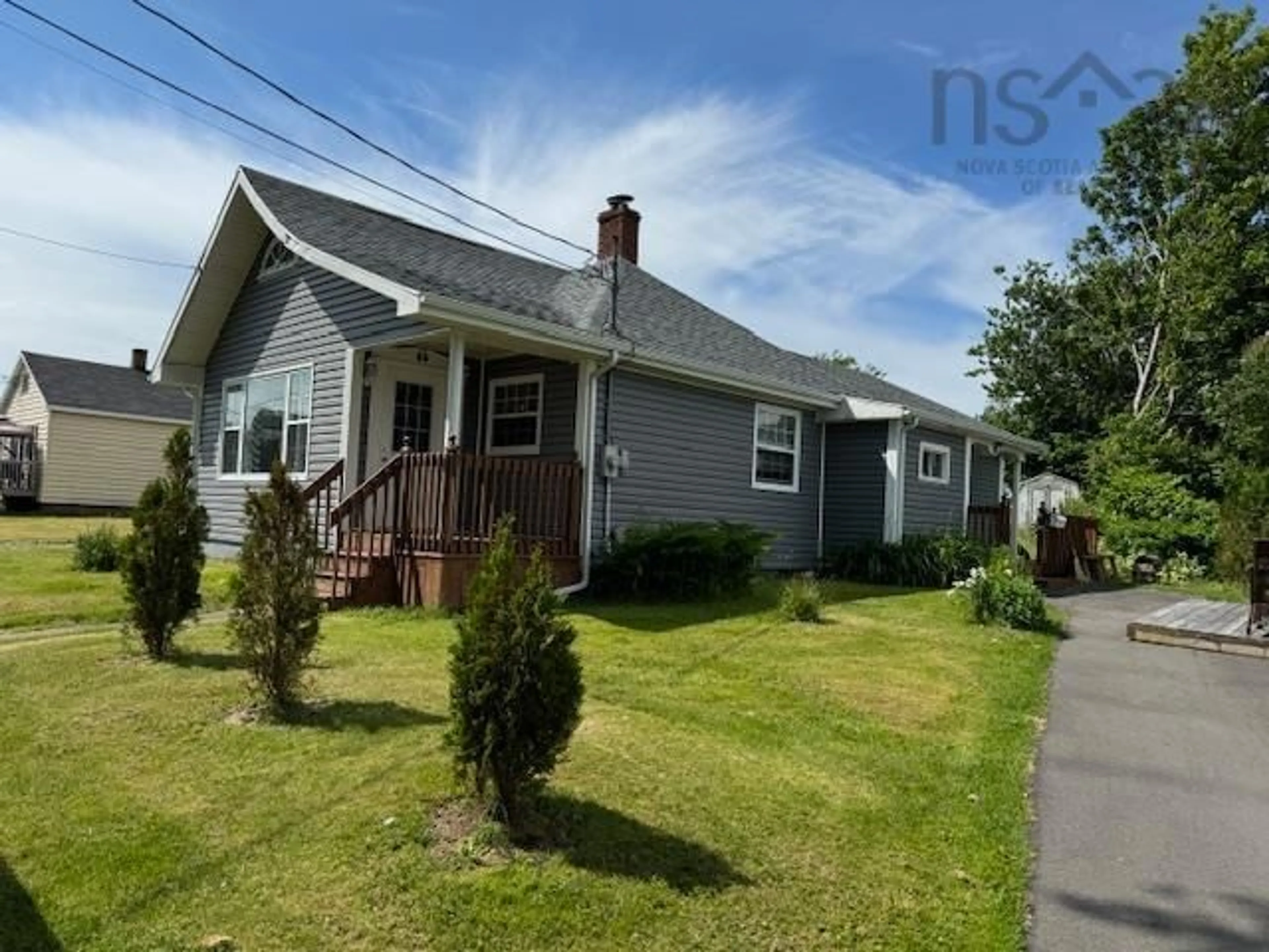 Frontside or backside of a home for 4 Burchell St, Sydney Mines Nova Scotia B1V 2R1