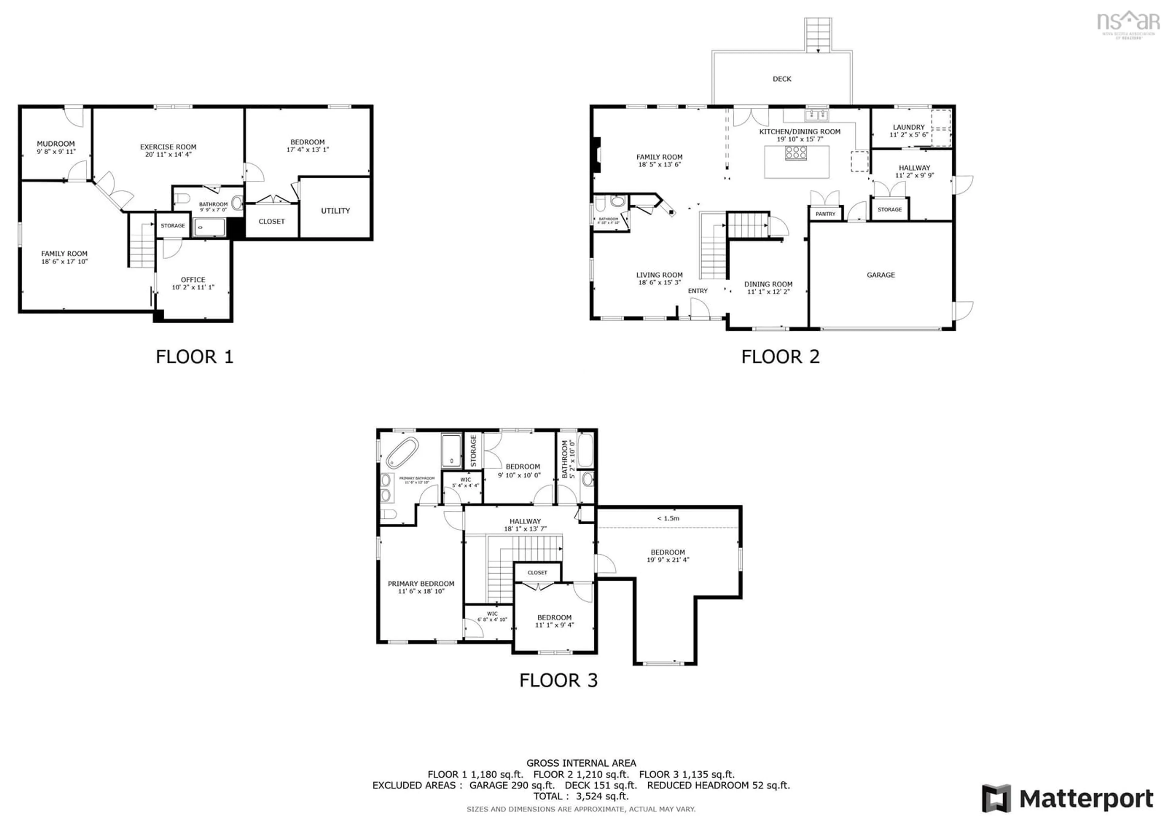 Floor plan for 65 Lake Mist Dr, Hammonds Plains Nova Scotia B4B 1X2