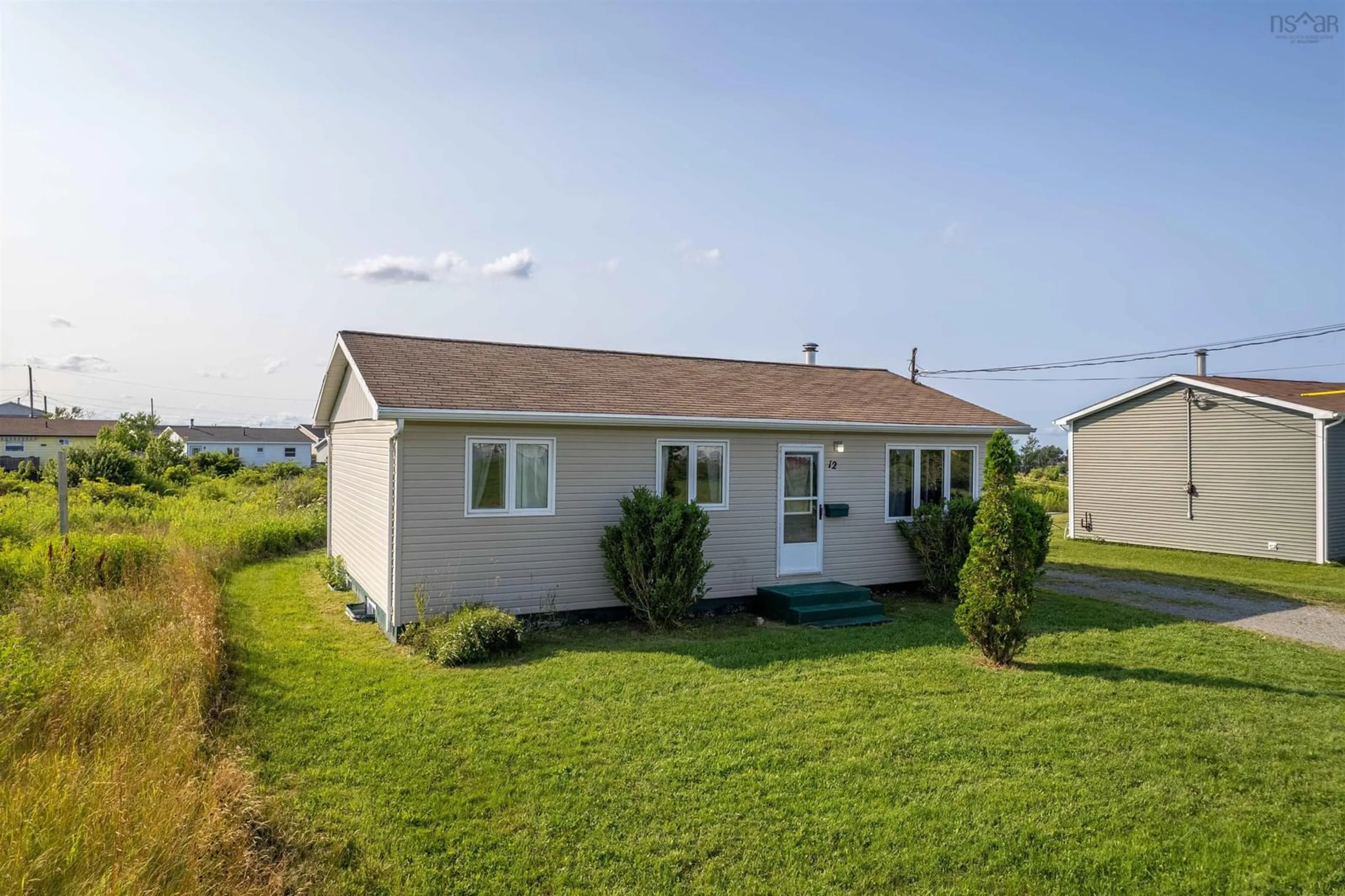 Frontside or backside of a home for 12 Warren St, Glace Bay Nova Scotia B1A 5Z9
