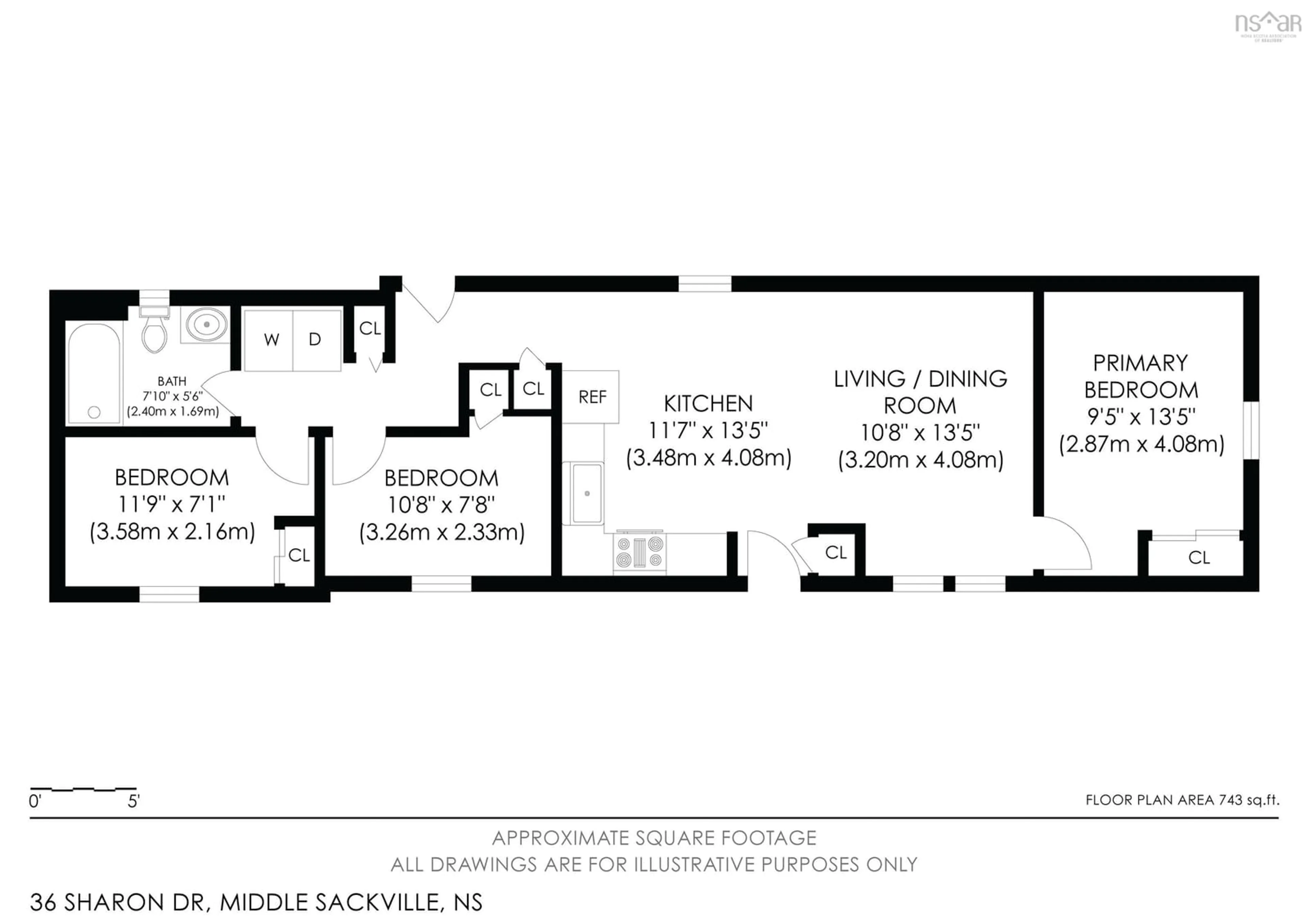 Floor plan for 36 Sharon Dr, Middle Sackville Nova Scotia B4E 1E3