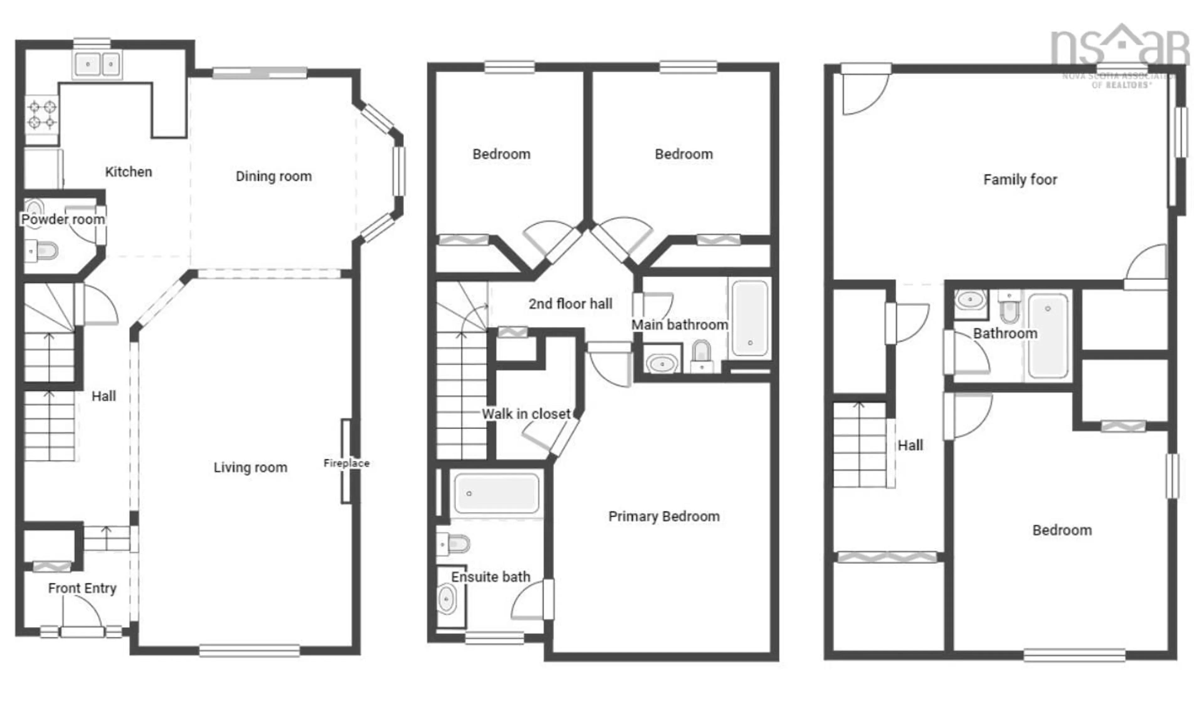 Floor plan for 210 Oceanview Dr, Bedford Nova Scotia B4A 4G9