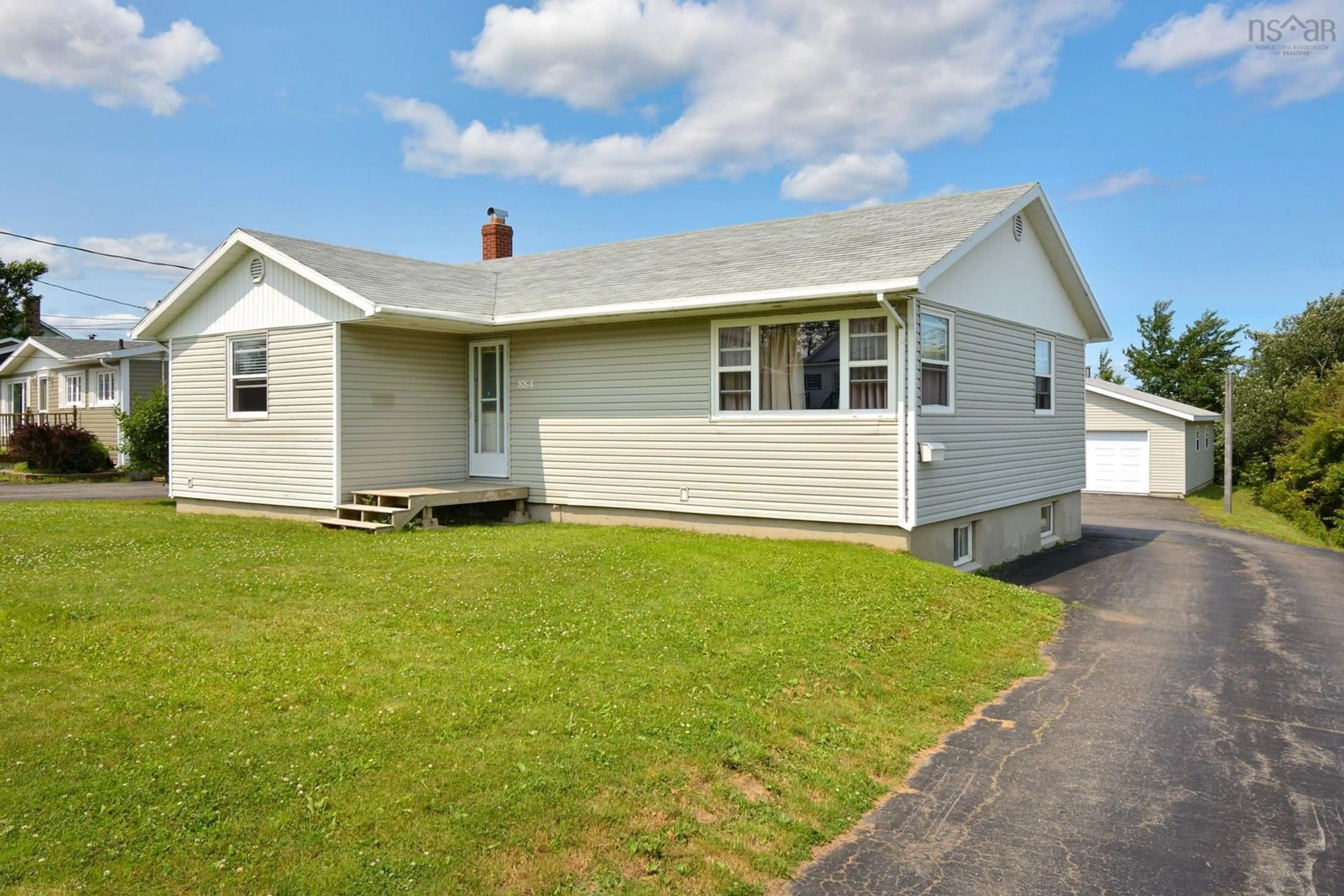 Frontside or backside of a home for 884 Main St, Glace Bay Nova Scotia B1A 4Z5