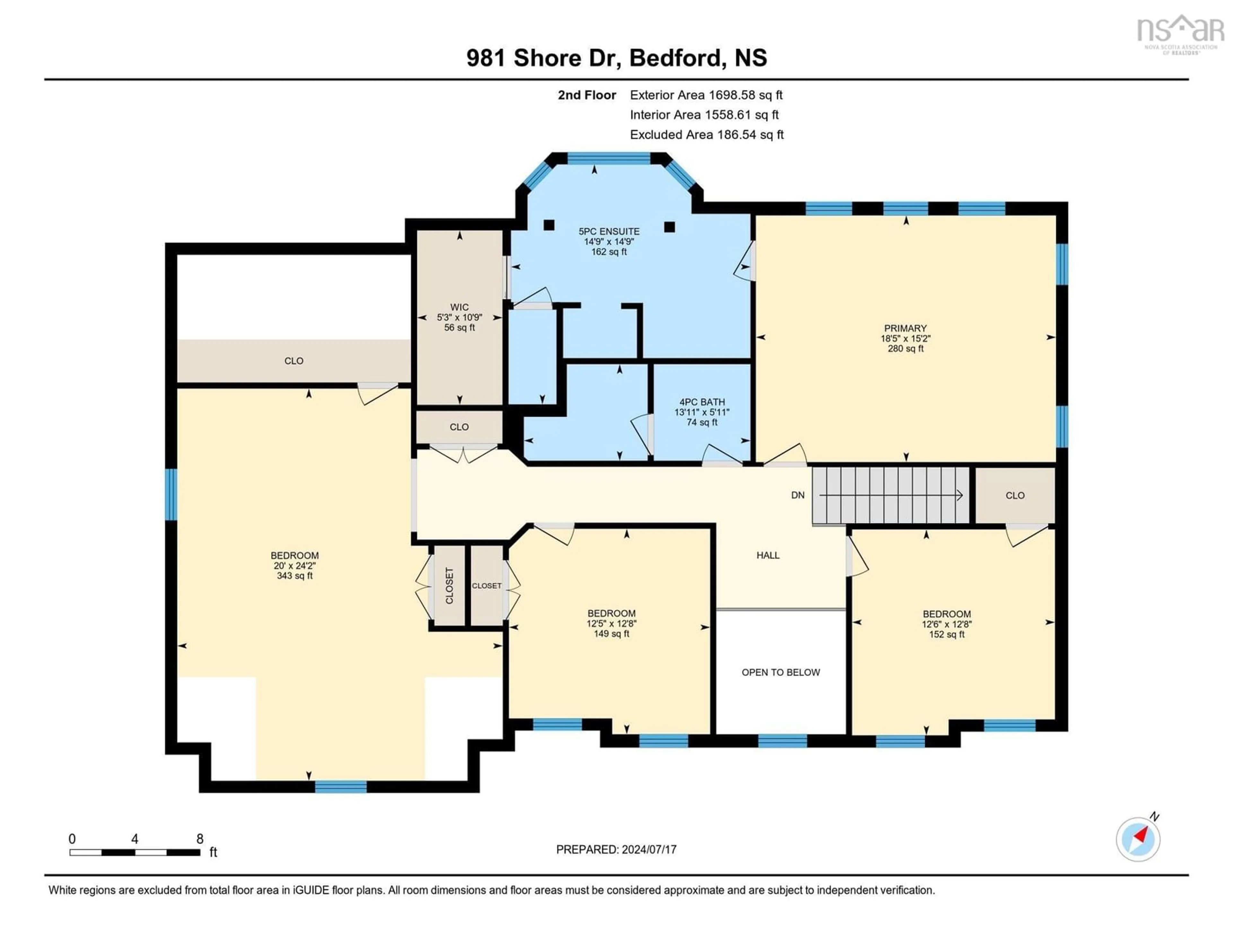 Floor plan for 981 Shore Dr, Bedford Nova Scotia B4A 2E6