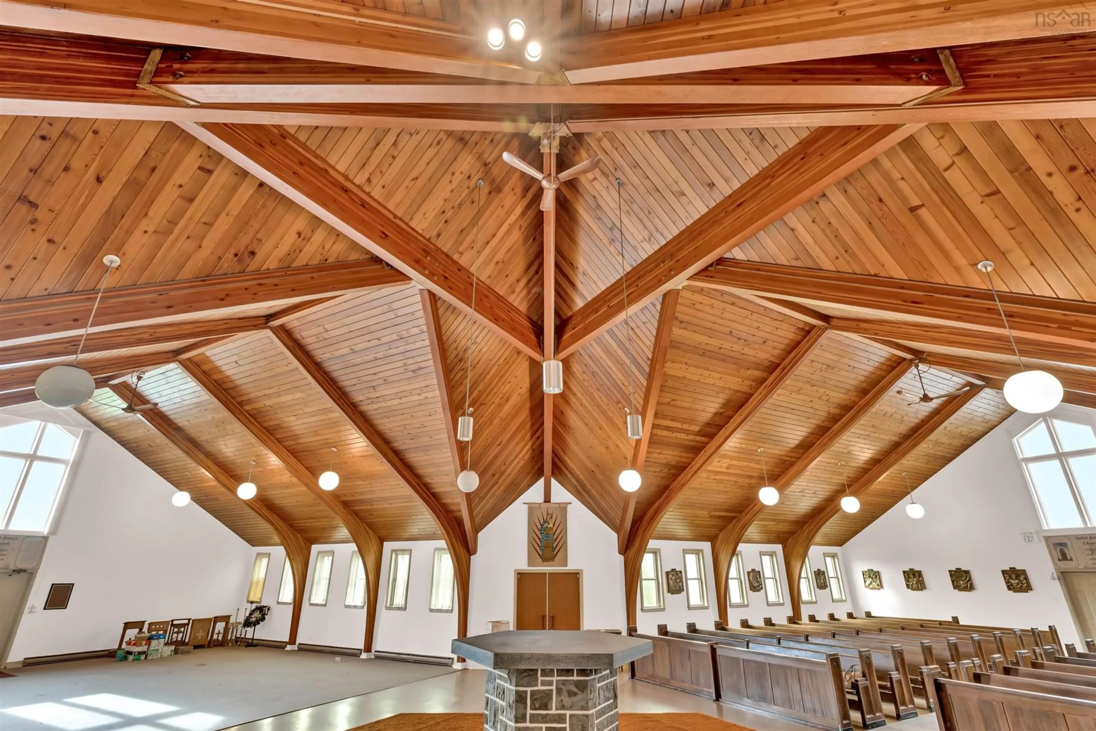 Indoor lobby, wood floors for 3293 Highway 7, Lake Echo Nova Scotia B3E 1C6