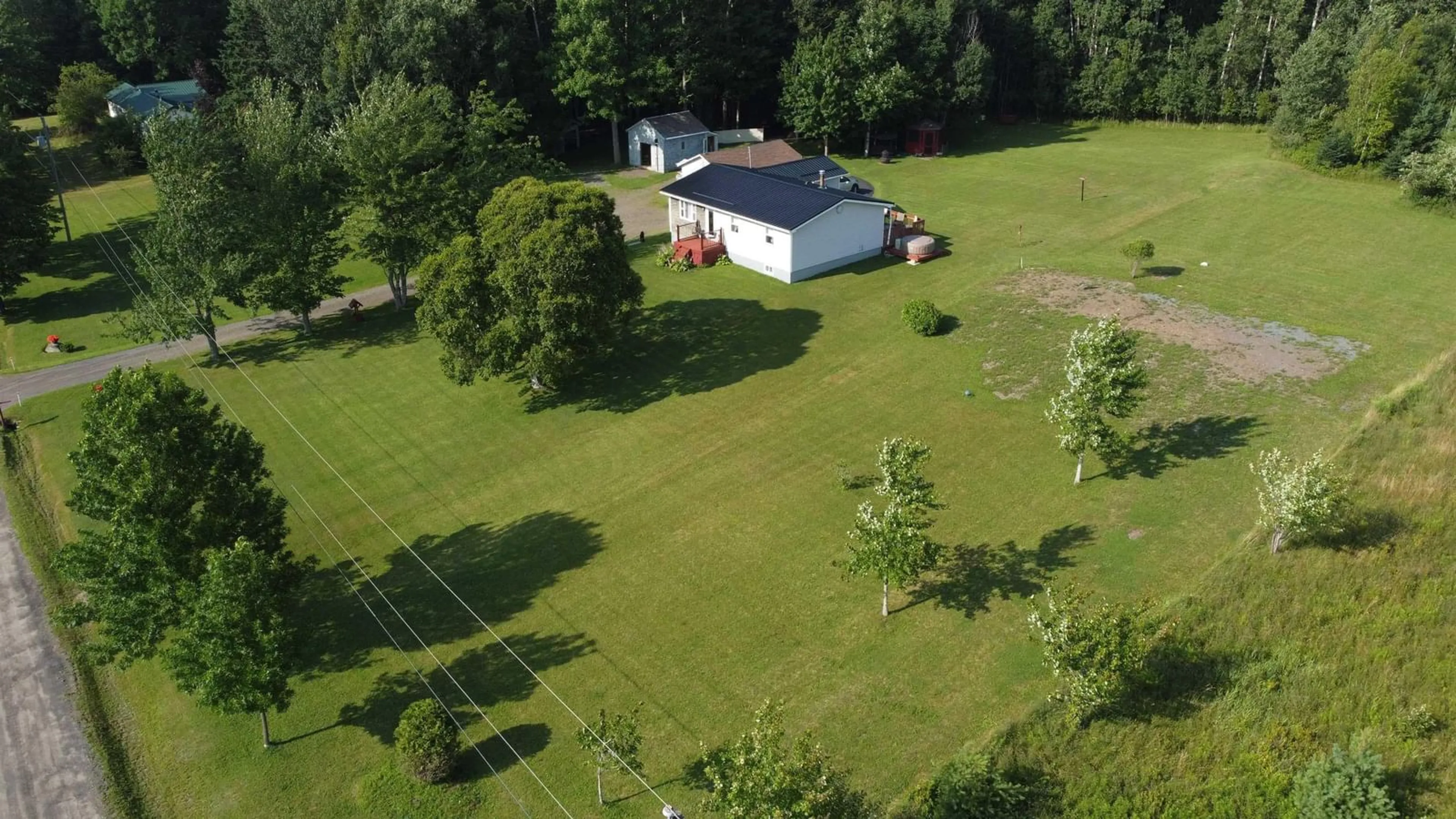 Fenced yard for 60 Bennery Rd, West Gore Nova Scotia B0N 2N0