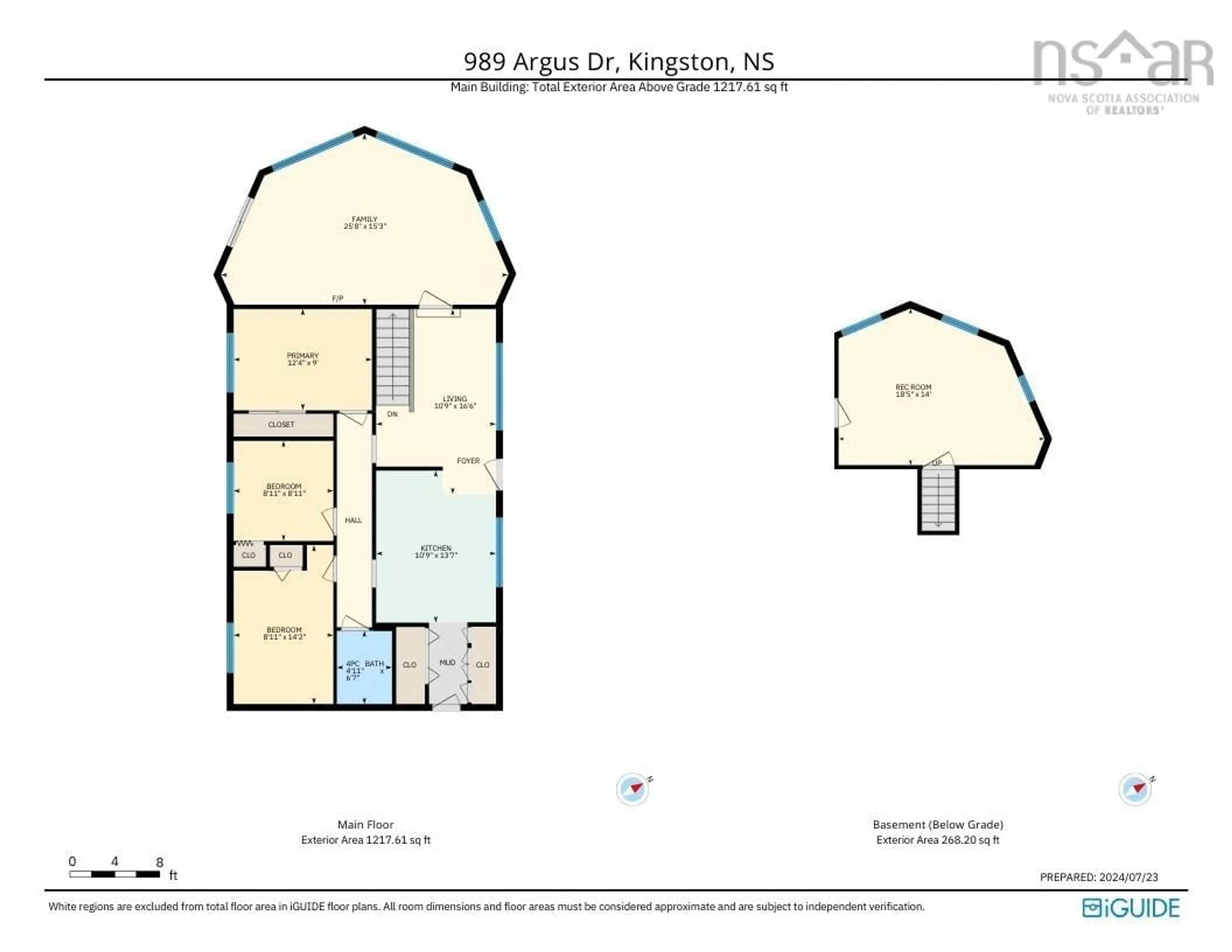 Floor plan for 989 Argus Dr, Greenwood Nova Scotia B0P 1N0