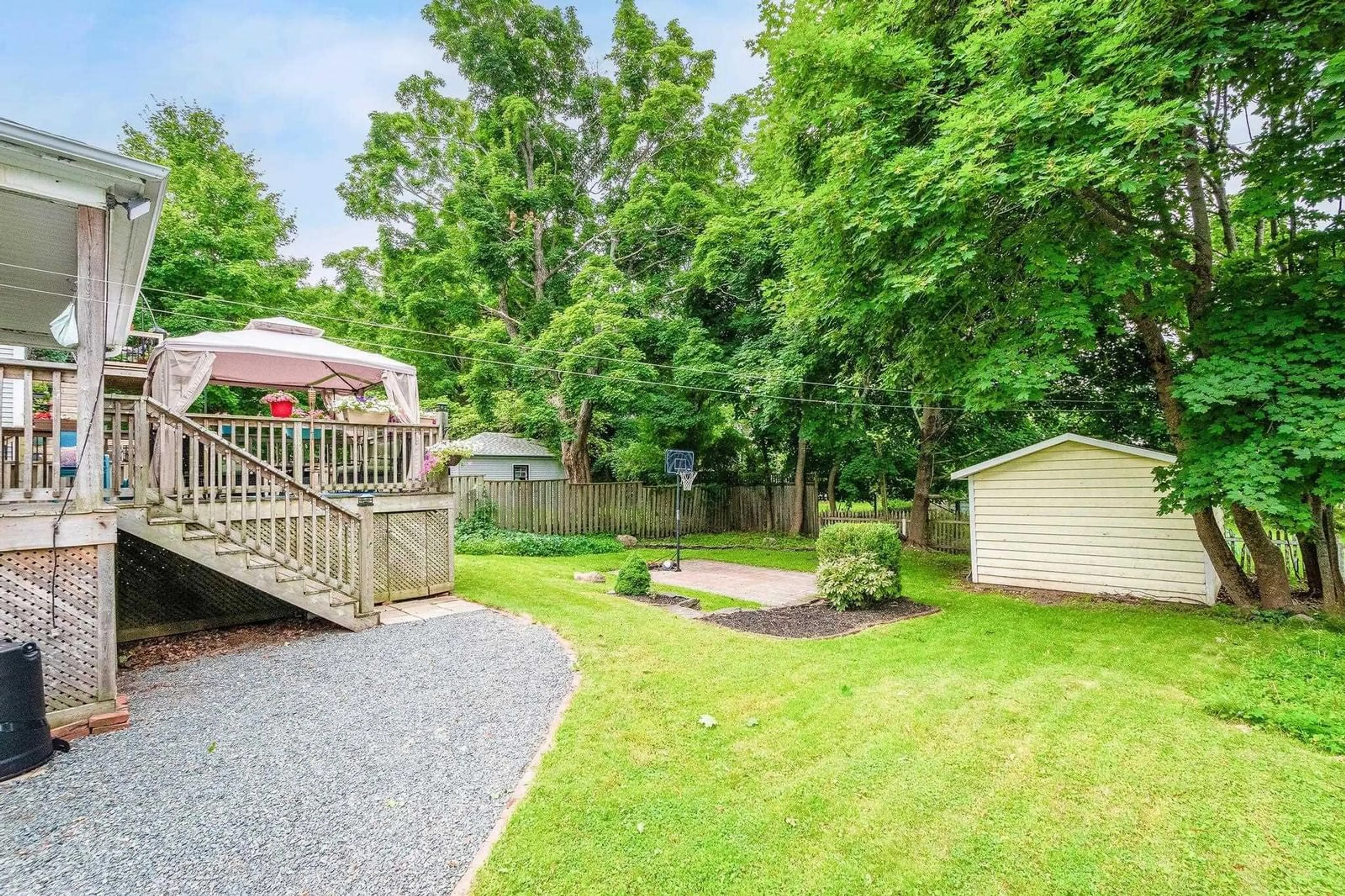 Fenced yard for 48 Lyman St, Truro Nova Scotia B2N 4S2