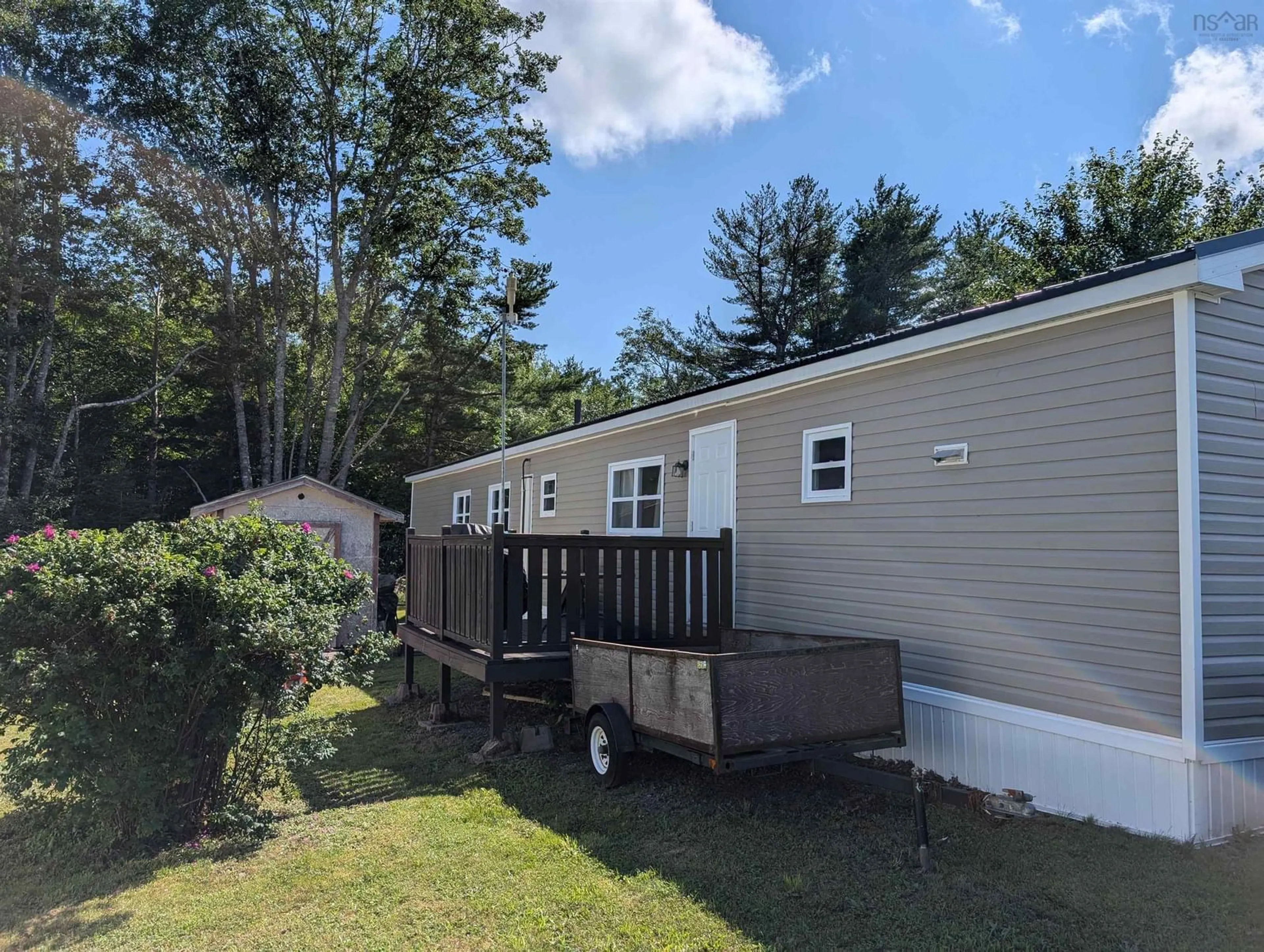 Home with vinyl exterior material for 106 Horton Ave, Wileville Nova Scotia B4V 5K5