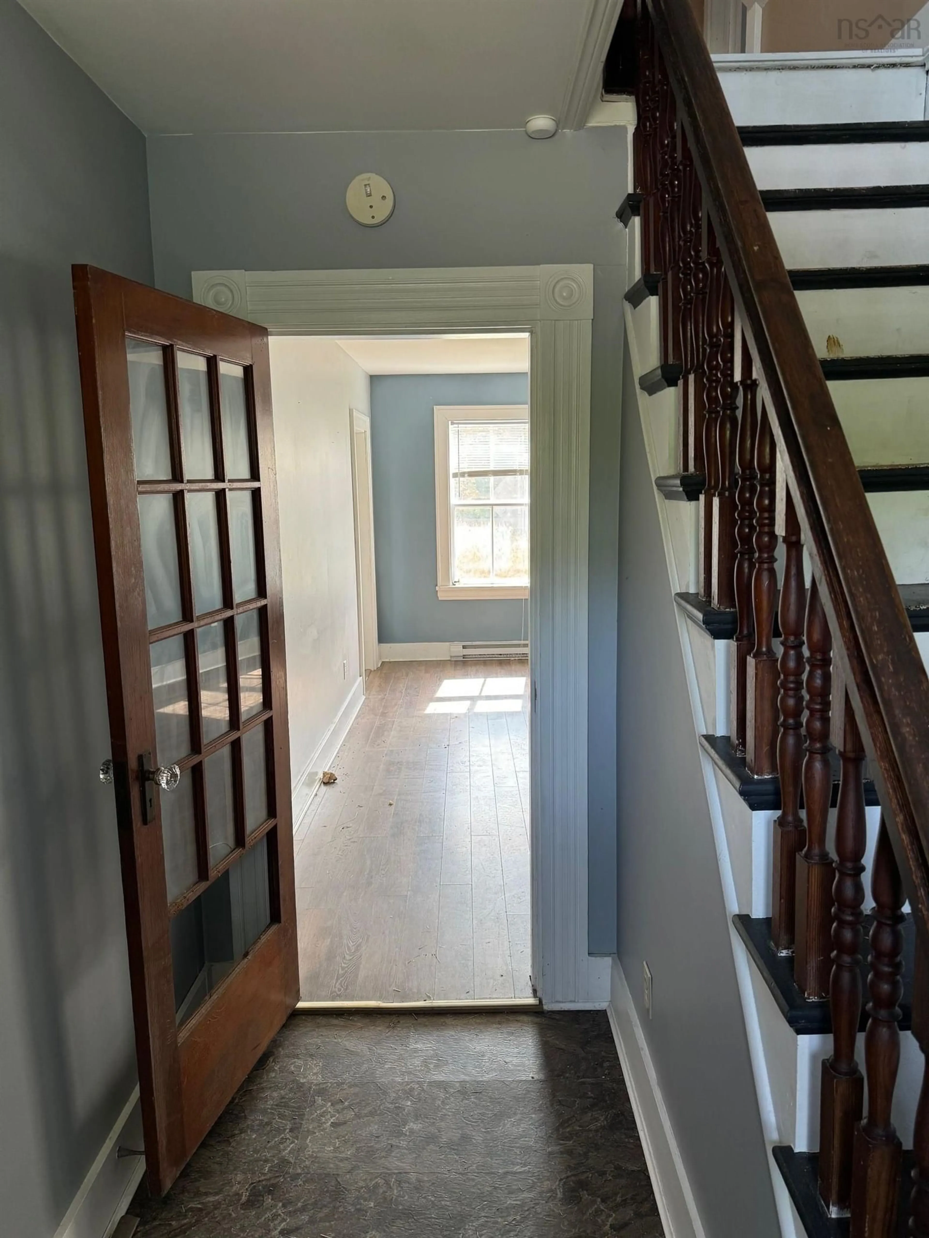 Indoor entryway, wood floors for 70 Seal Point Rd, Upper Port La Tour Nova Scotia B0W 1E0