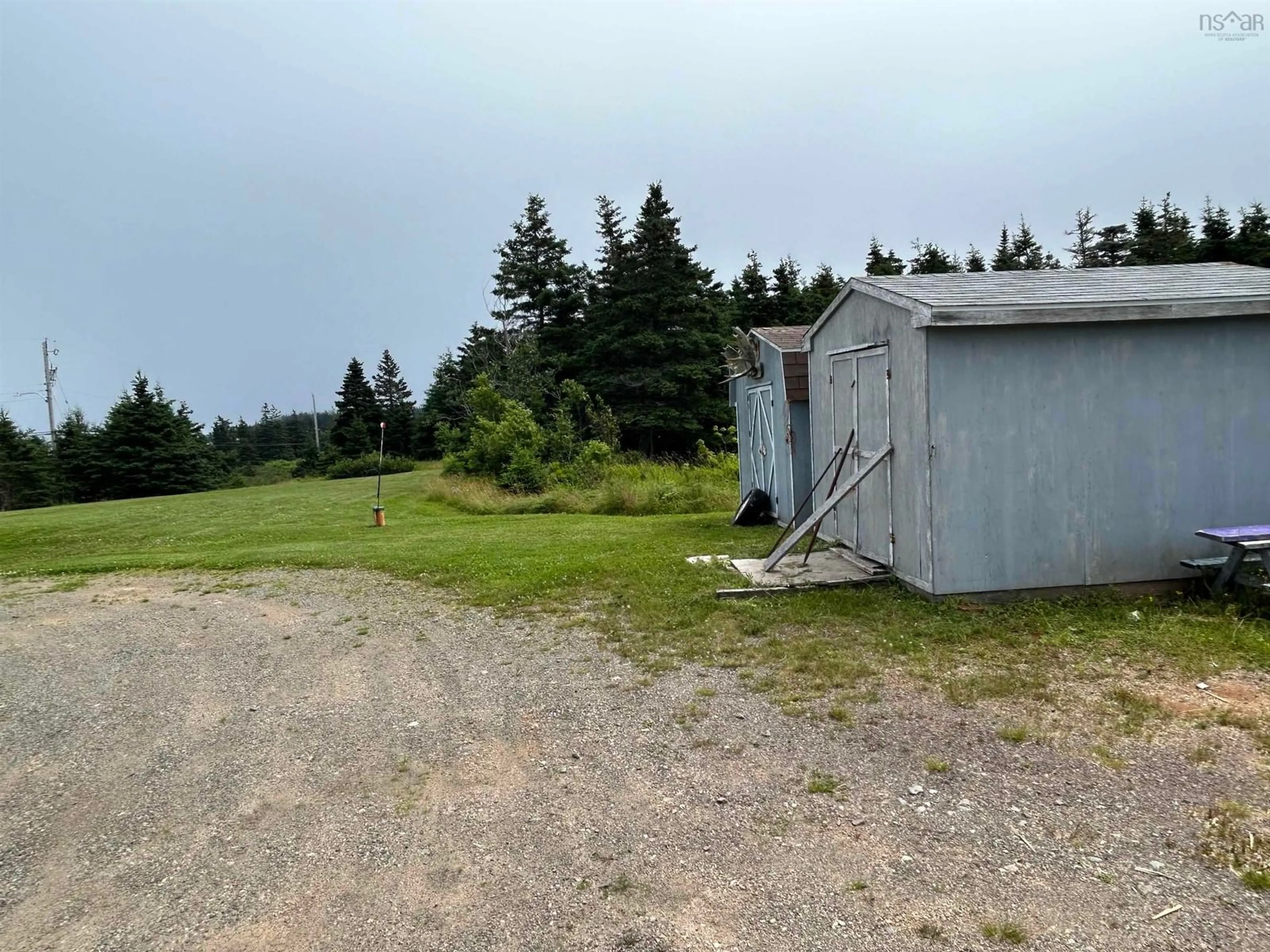 Shed for 2541 Louisbourg Main A Dieu Rd, Main-À-Dieu Nova Scotia B1C 1Y8