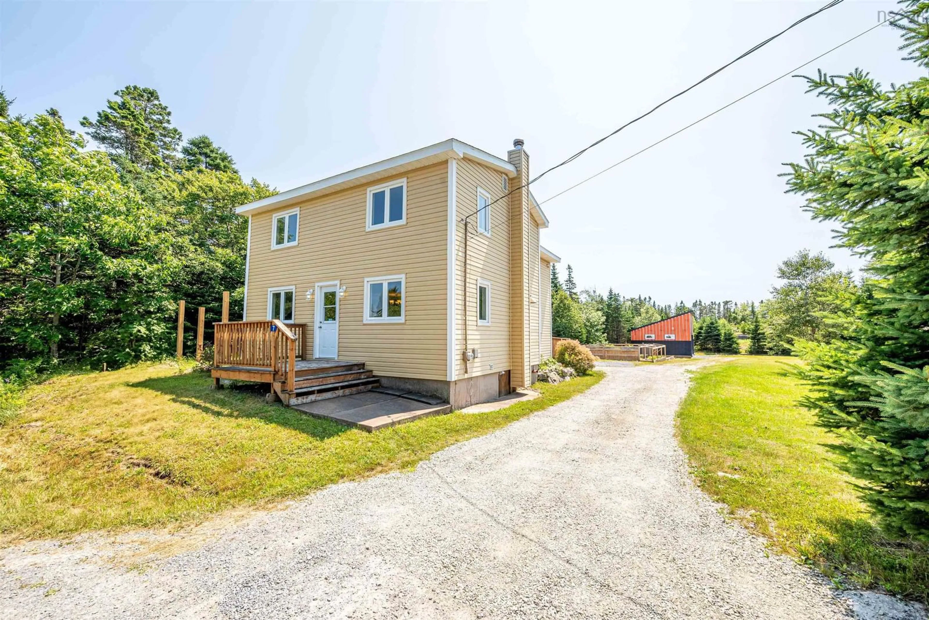A pic from exterior of the house or condo for 7 Burkes Rd, Shad Bay Nova Scotia B3T 2B4