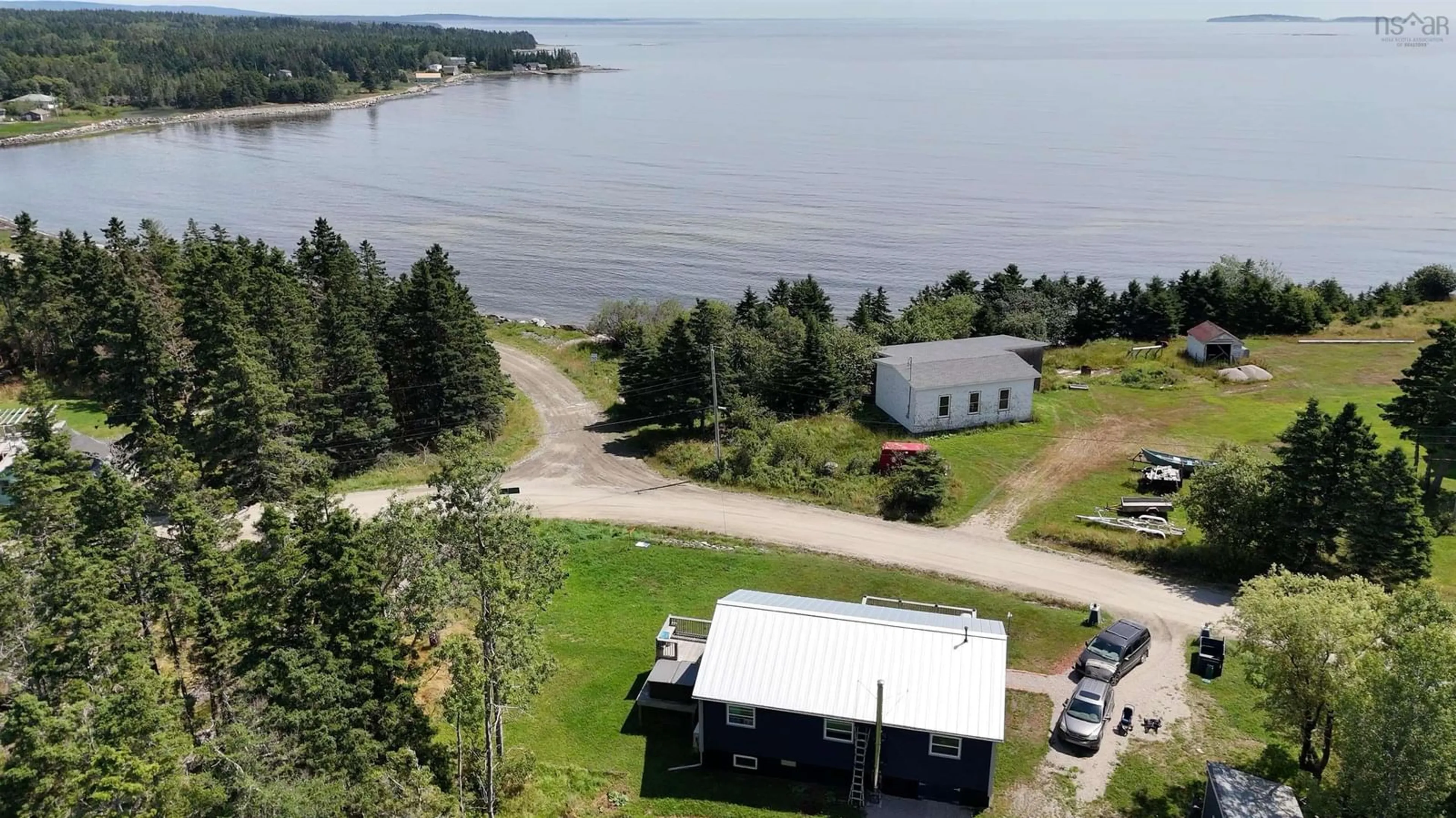 A pic from outside/outdoor area/front of a property/back of a property/a pic from drone, water/lake/river/ocean view for 259 Big Tancook Island Rd, Big Tancook Island Nova Scotia B0J 3G0