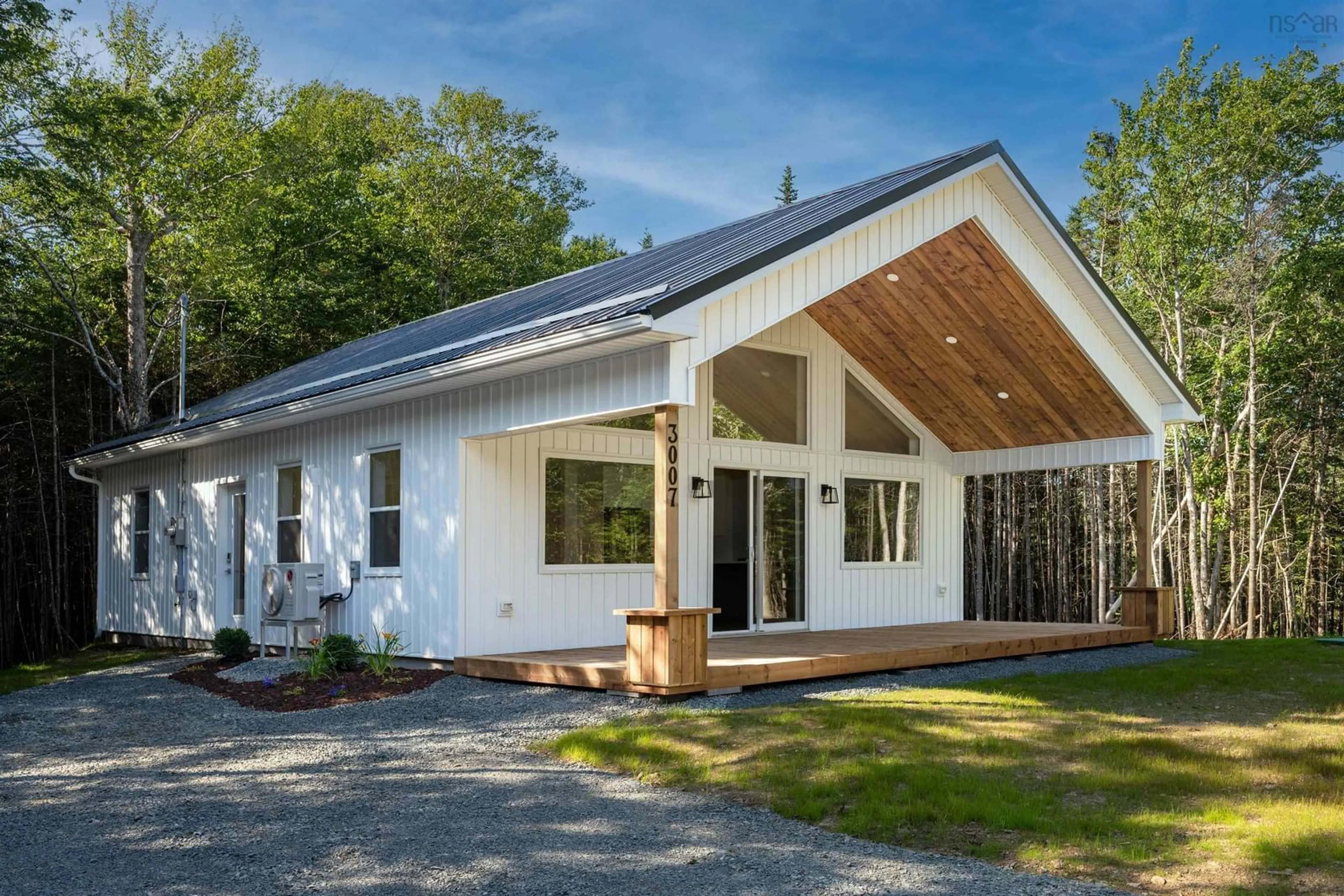 Home with vinyl exterior material for 3007 Mooseland Rd, River Lake Nova Scotia B0J 3H0