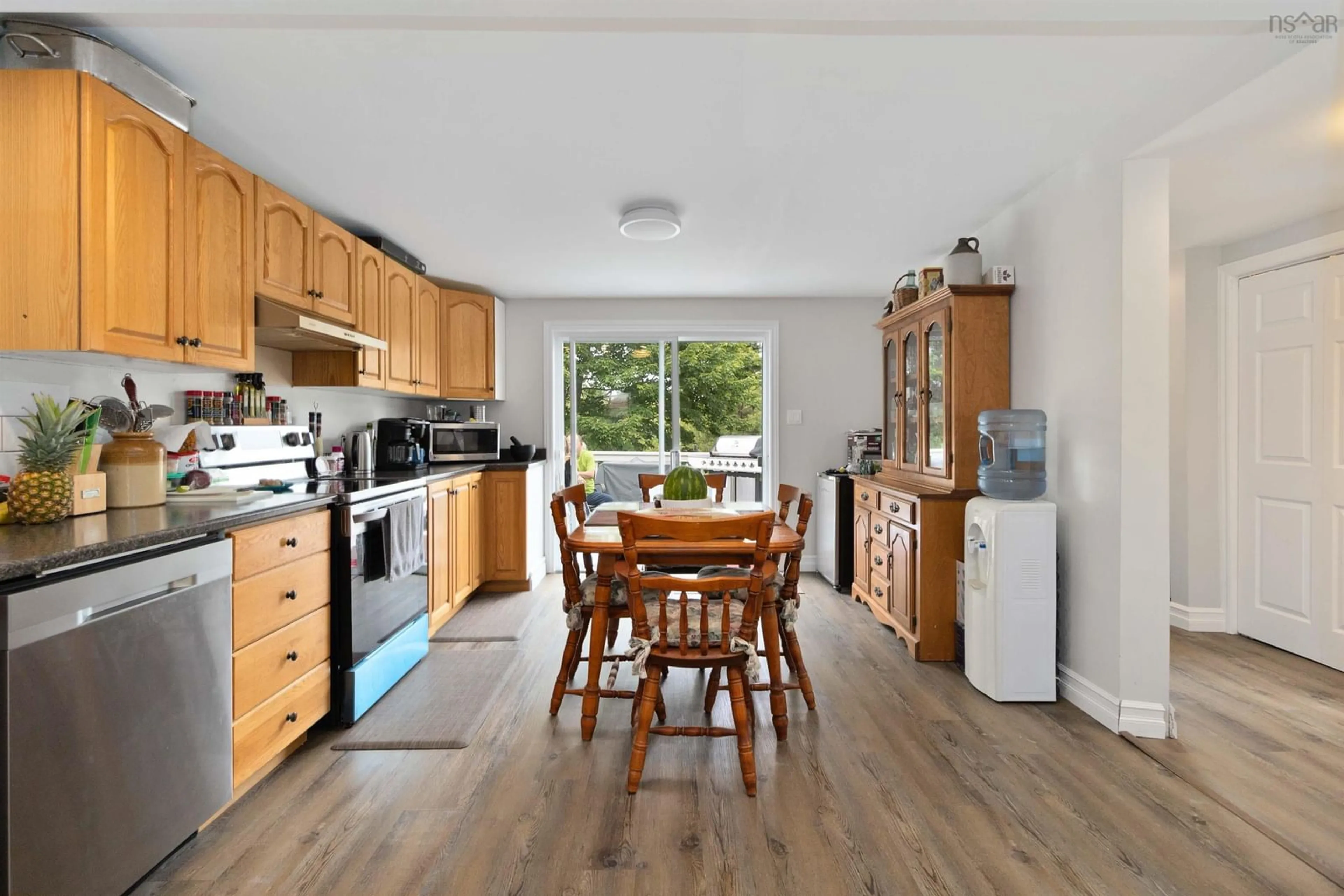 Open concept kitchen for 6491 Highway 3, Western Shore Nova Scotia B0J 3M0