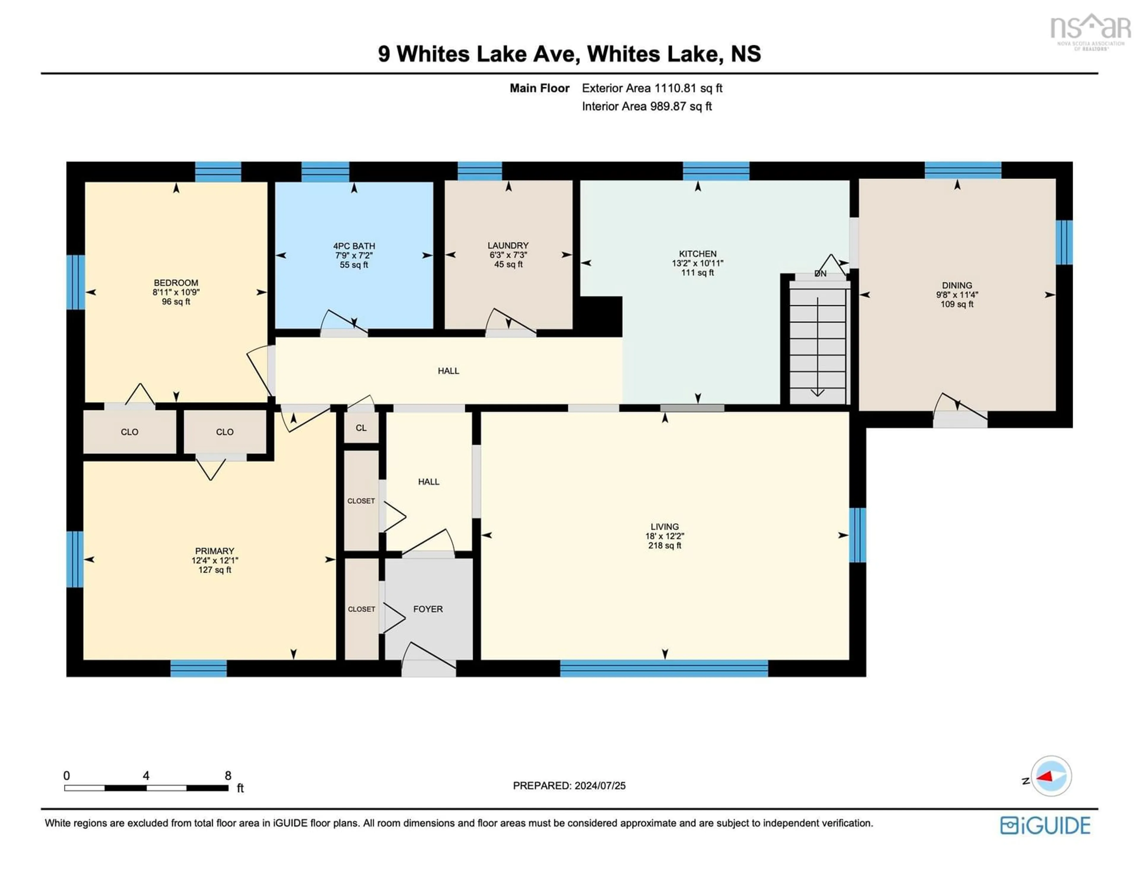 Floor plan for 9 Whites Lake Ave, Whites Lake Nova Scotia B3T 1W4
