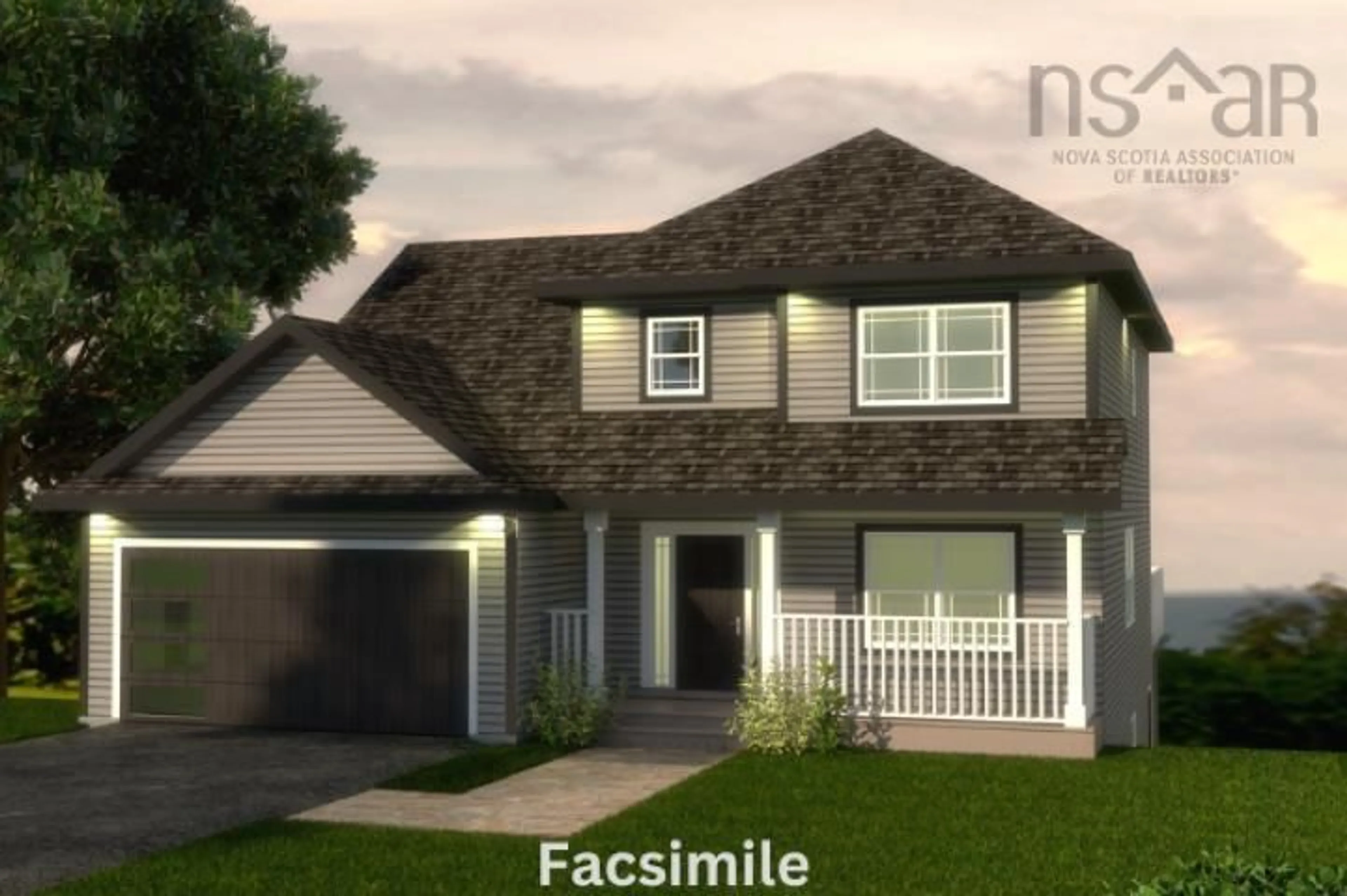 Frontside or backside of a home for 187 Run Lake Lane #Lot 7, Harrietsfield Nova Scotia B3V 0G2