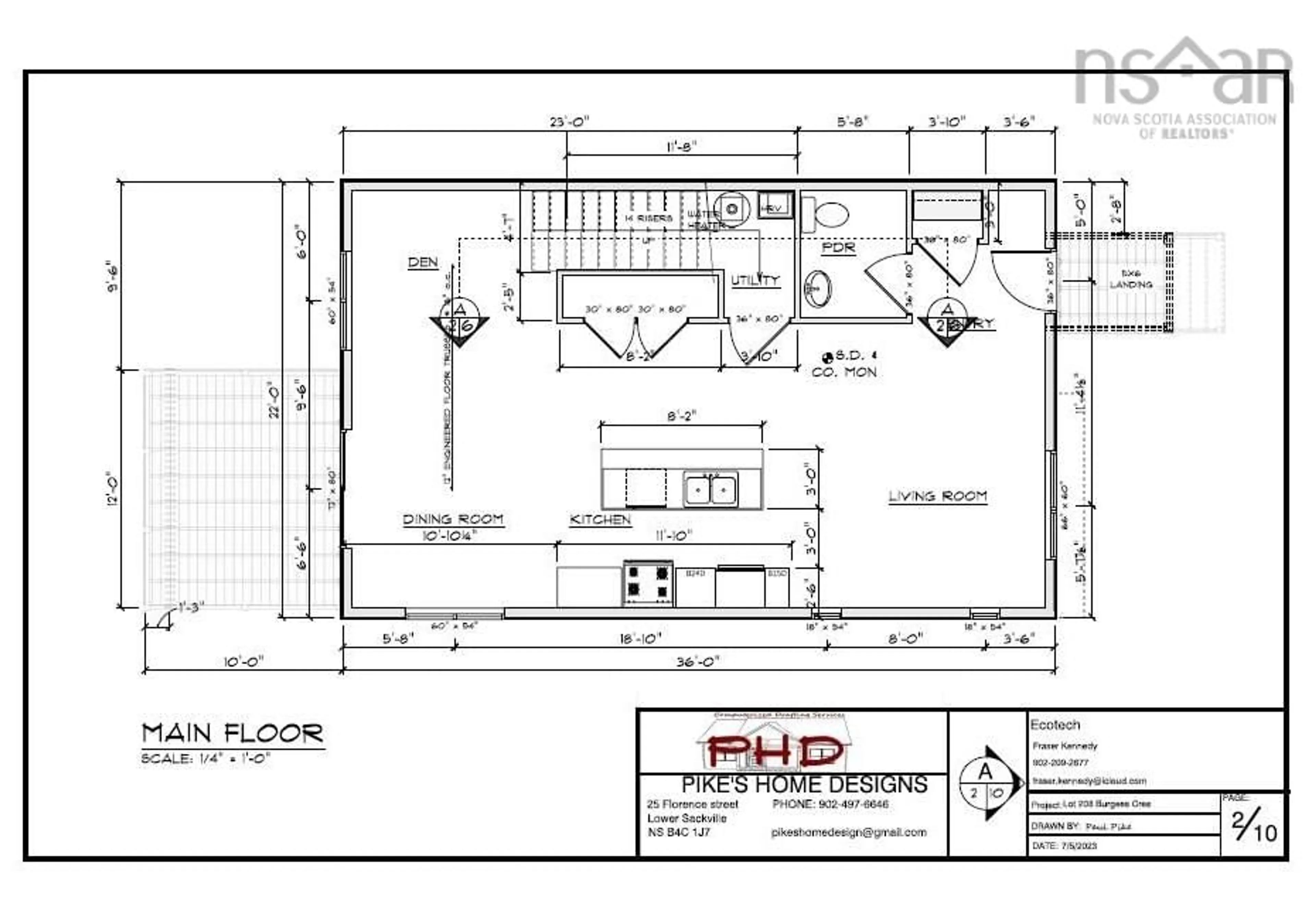 Floor plan for 208E Burgess Cres, Windsor Nova Scotia B0N 2T0