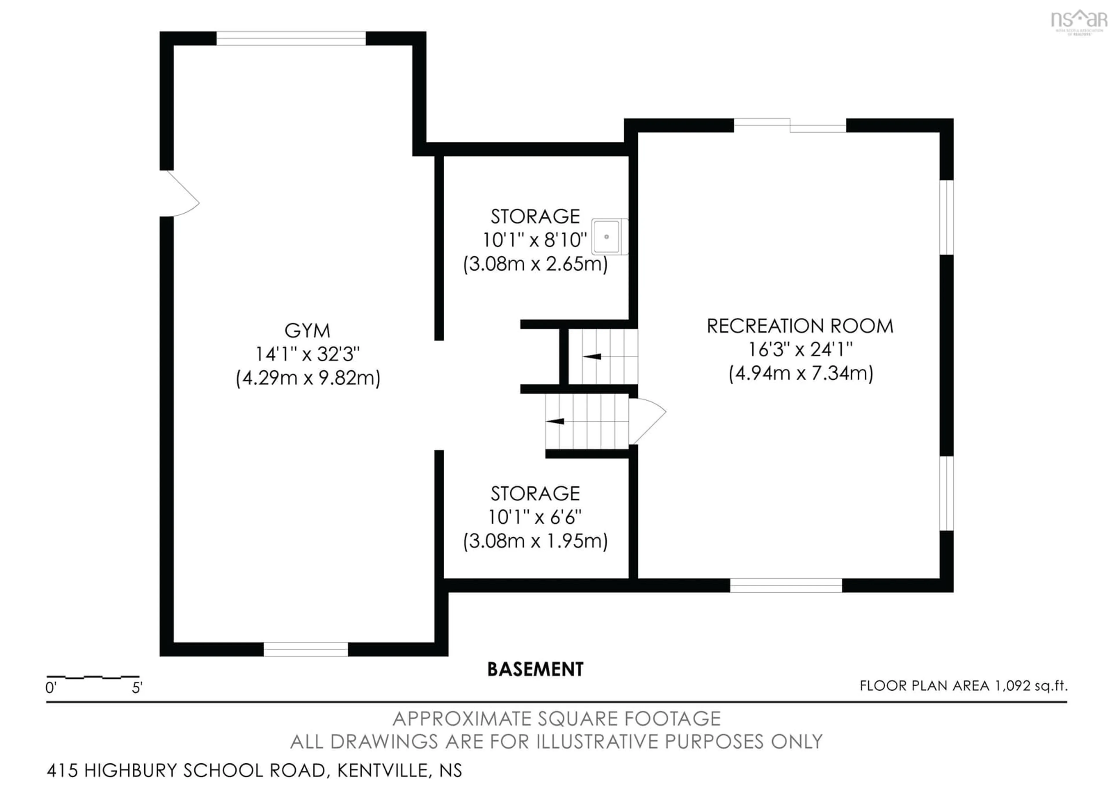 Floor plan for 415 Highbury School Rd, Canaan Nova Scotia B4N 4K1