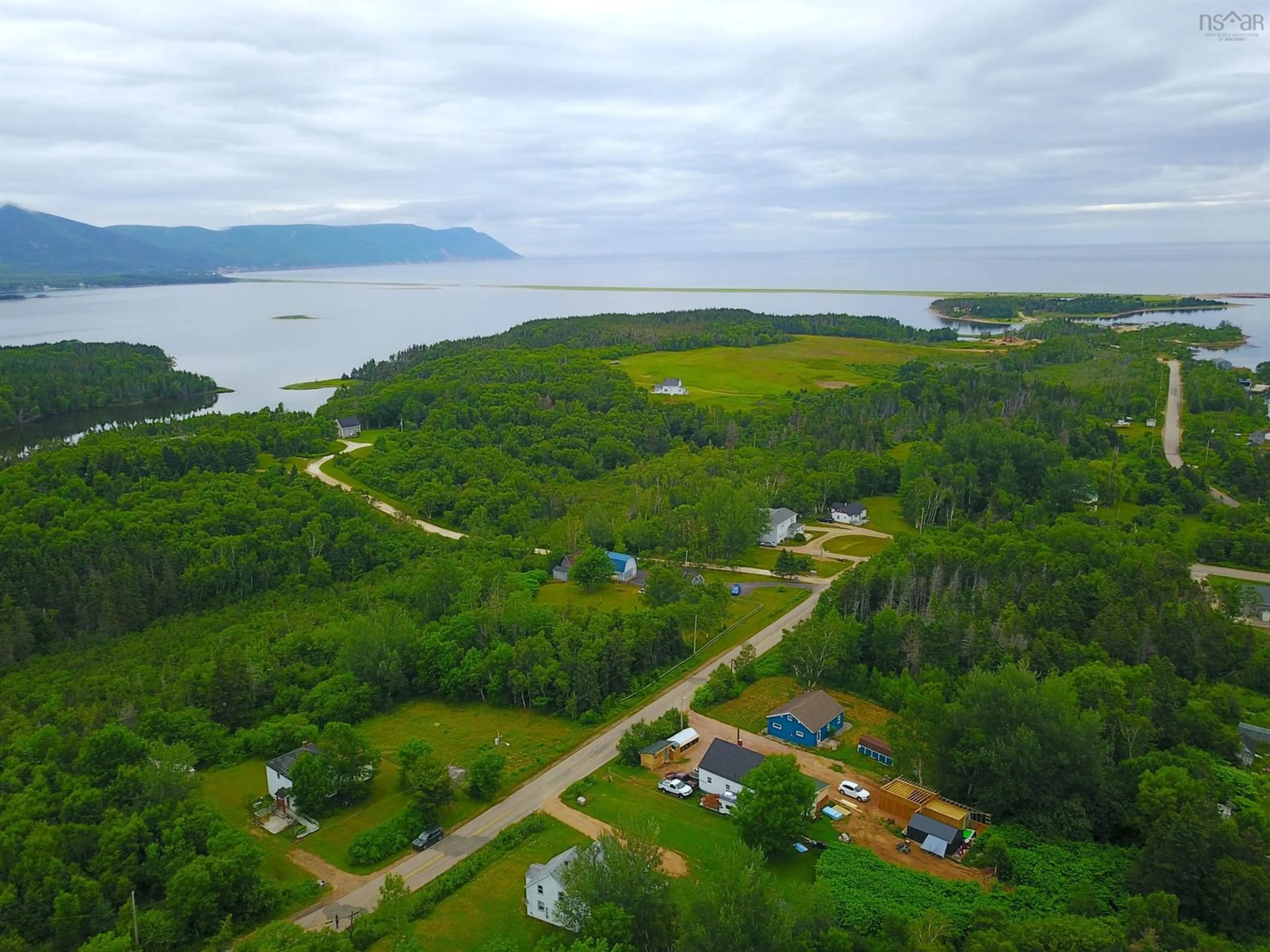 A pic from exterior of the house or condo, lake for 112 Mountain View Rd, Dingwall Nova Scotia B0C 1G0