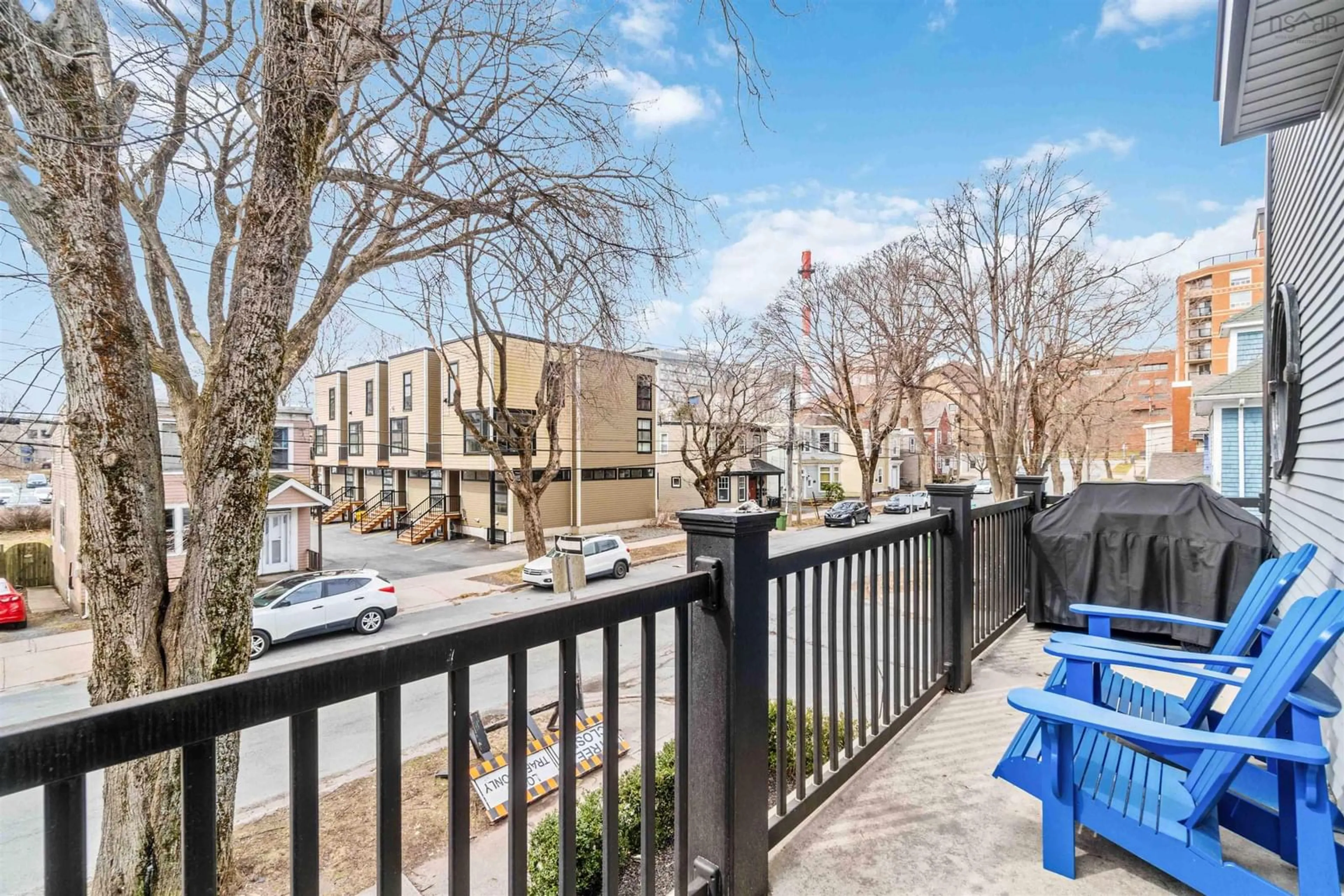 Patio, the fenced backyard for 1139 Wellington St #101, Halifax Nova Scotia B3H 3A1