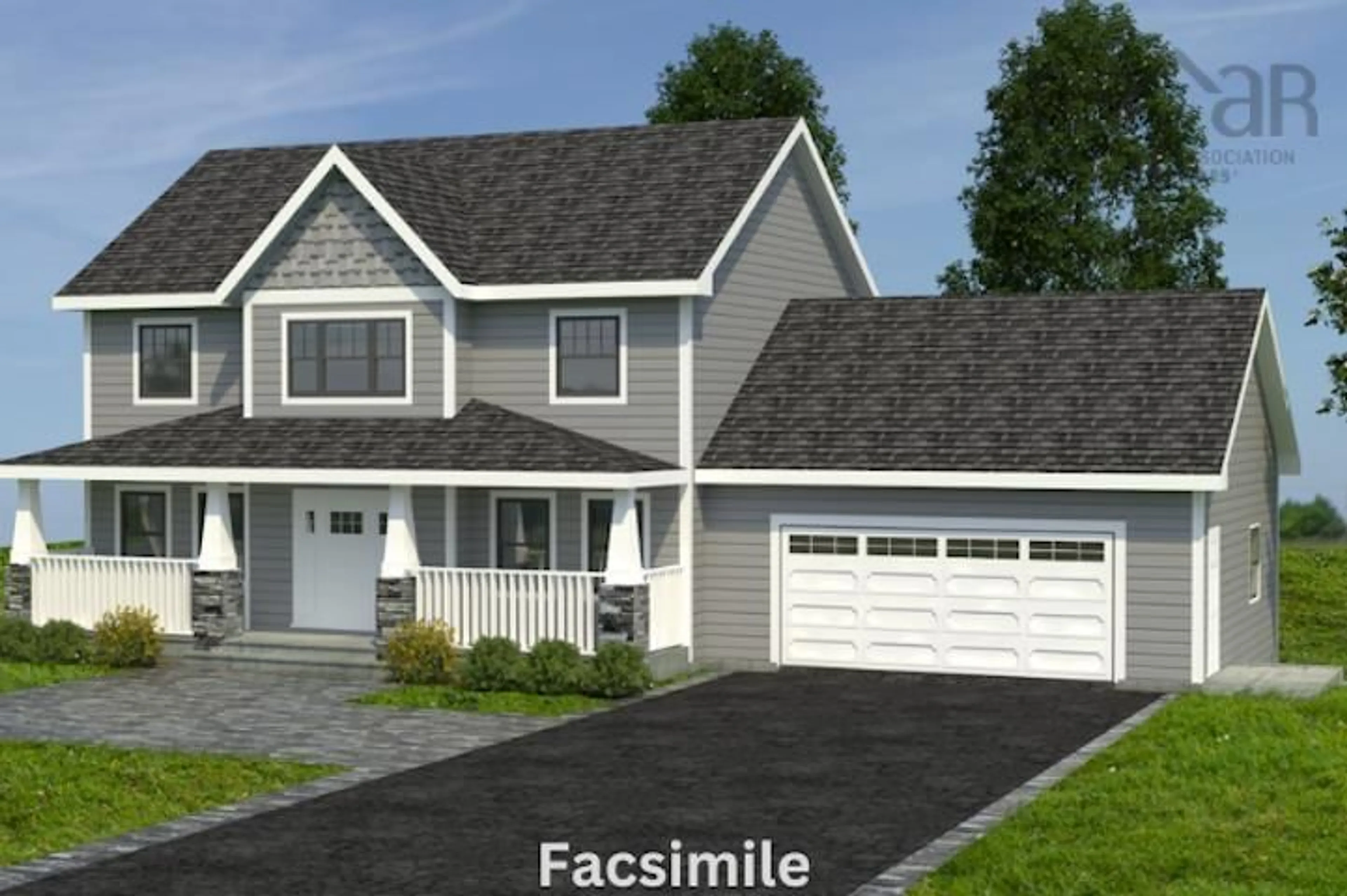 Frontside or backside of a home for 245 Run Lake Lane #Lot 8, Harrietsfield Nova Scotia B3V 0G2