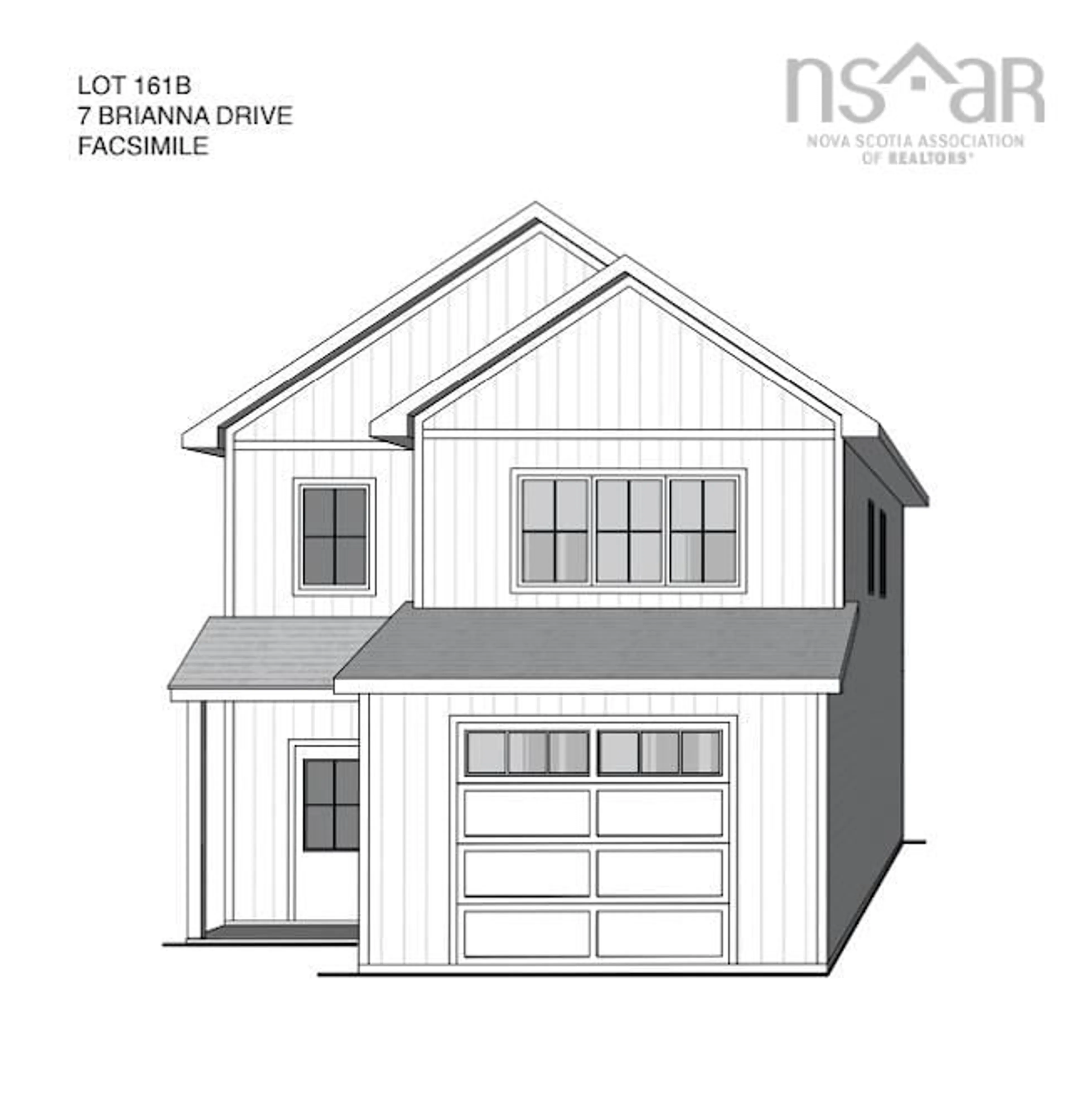 Frontside or backside of a home, cottage for 7 Brianna Dr #LOT 161-B, Lantz Nova Scotia B2S 0K3