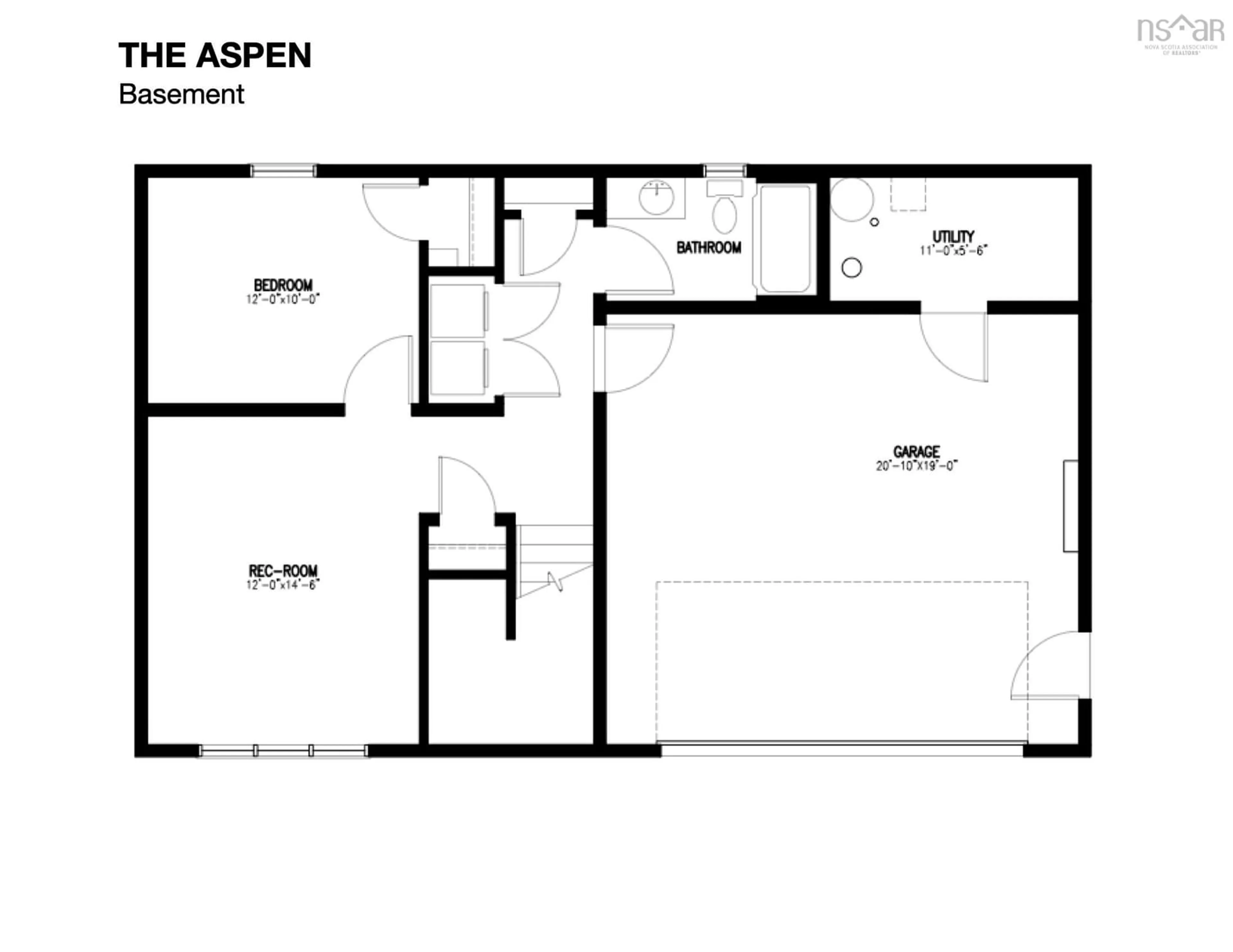 Floor plan for 44 Sweetfern Lane #Lot 5070, Middle Sackville Nova Scotia B4E 0W8