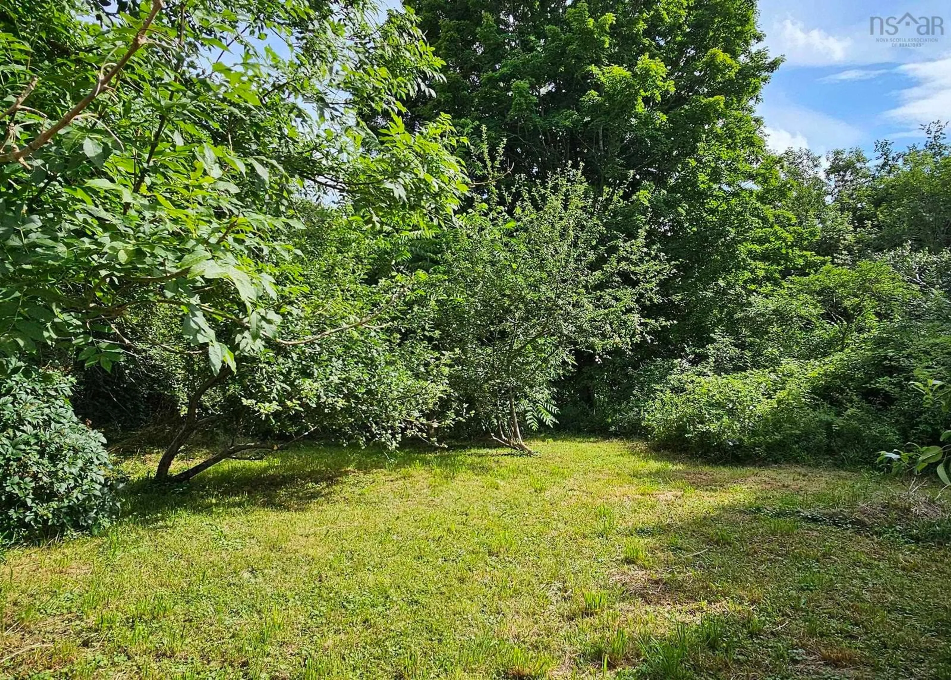 Patio, the fenced backyard for 62 North St #Lot 87-1, Granville Ferry Nova Scotia B0S 1A0