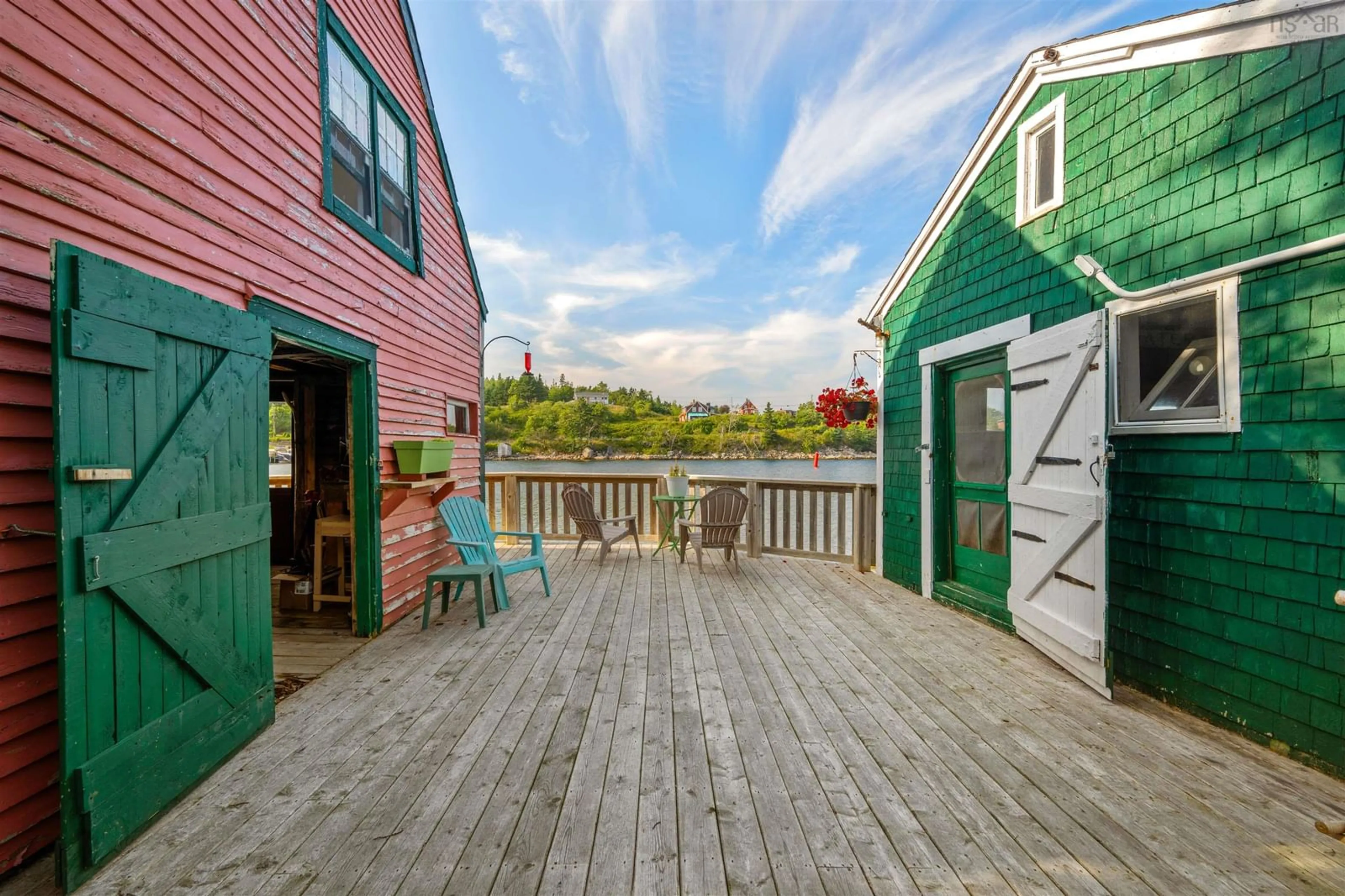 Patio, cottage for 37 Southwest Cove Rd, Northwest Cove Nova Scotia B0J 1T0