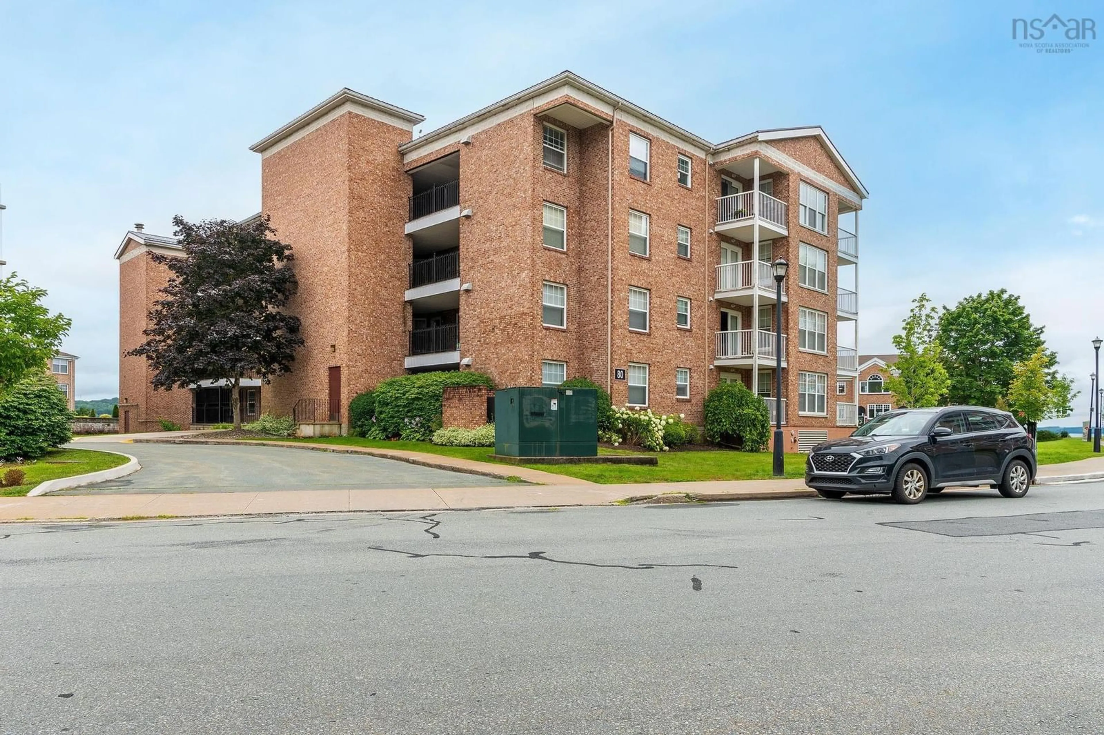 A pic from exterior of the house or condo, the front or back of building for 80 Waterfront Dr #403, Bedford Nova Scotia B4A 4E4