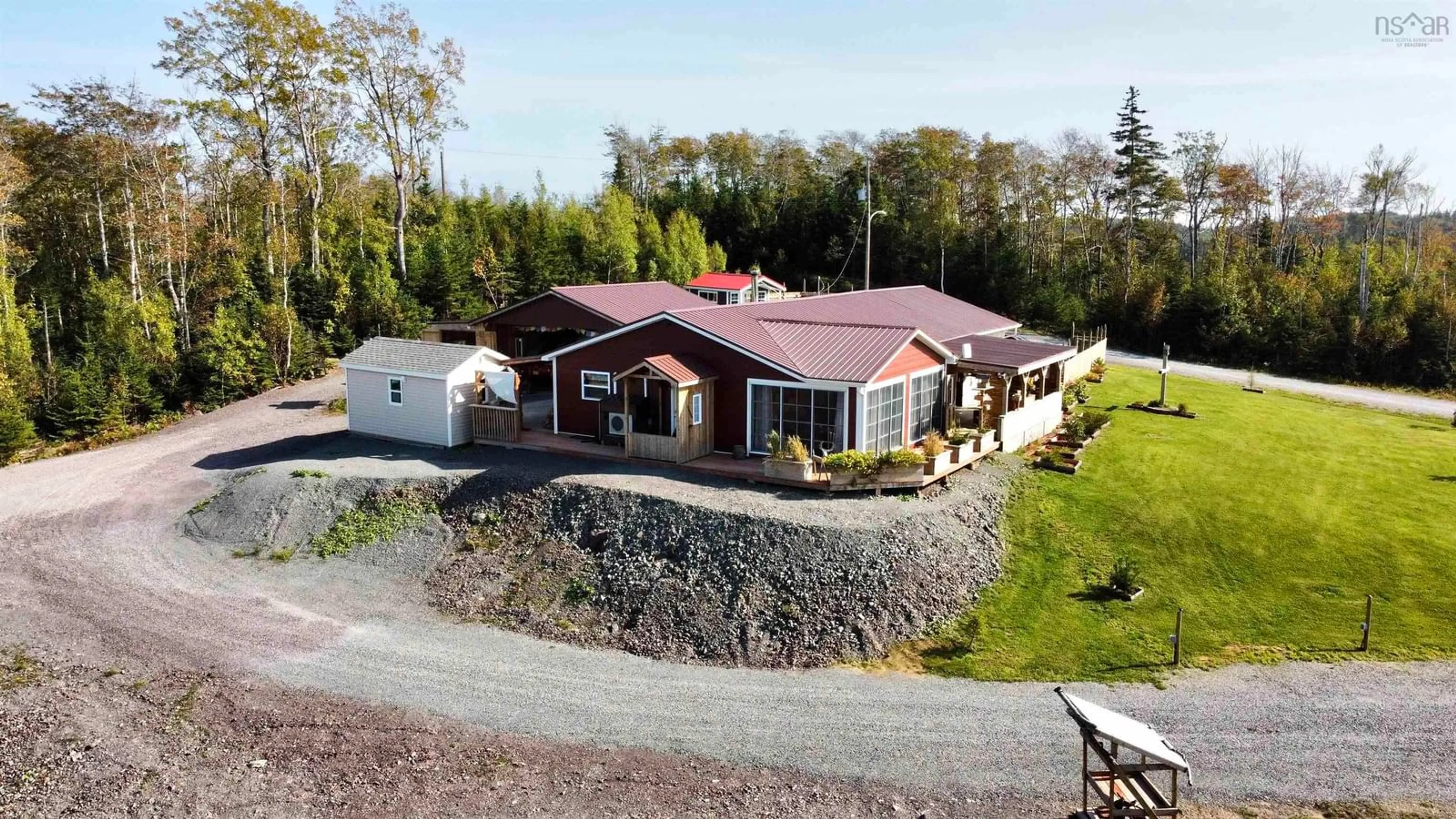 Frontside or backside of a home, cottage for 7 Lances Lane, D'Escousse Nova Scotia B0E 1K0