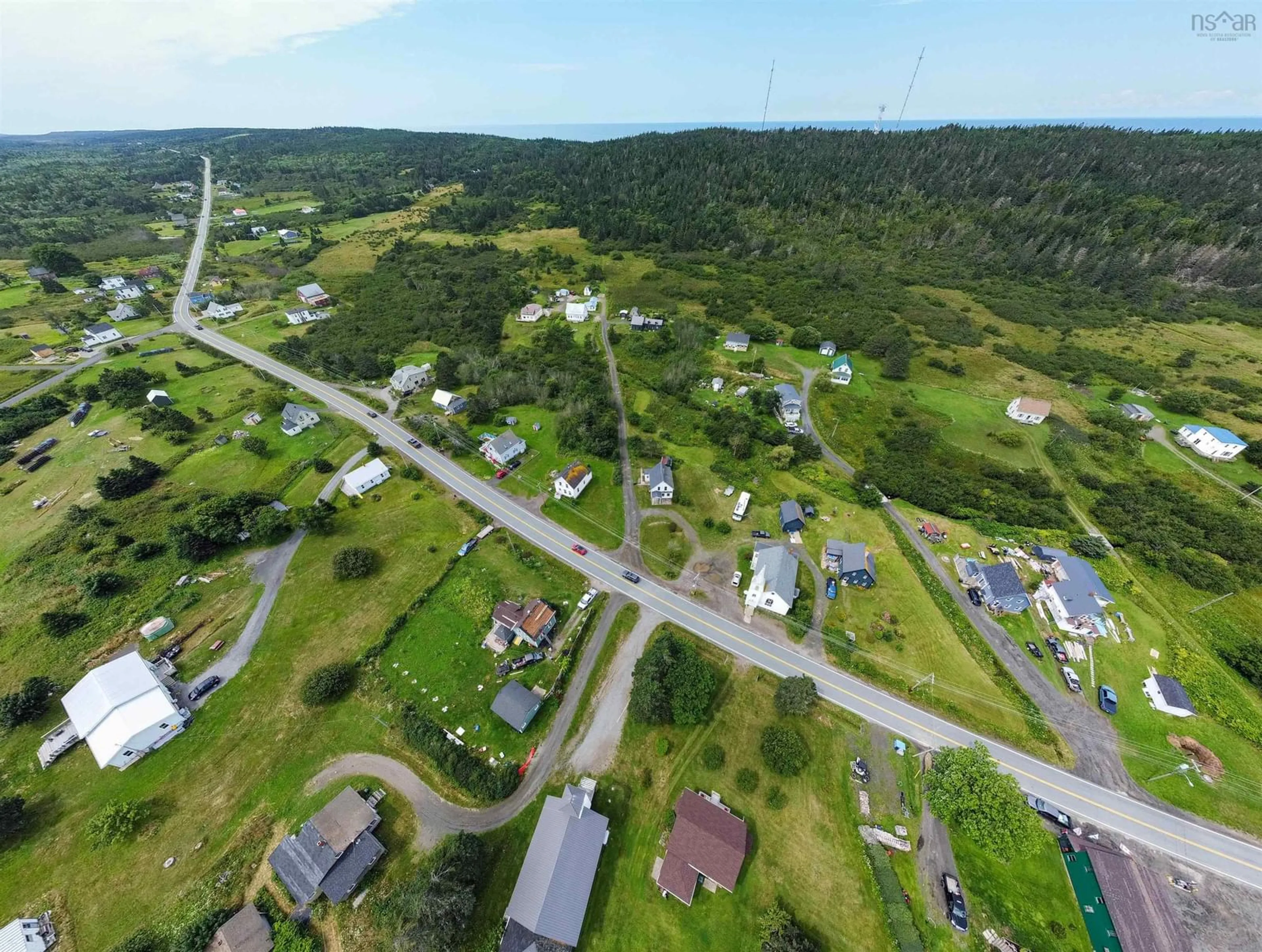 A pic from outside/outdoor area/front of a property/back of a property/a pic from drone, street for 8 Mackay Lane, Tiverton Nova Scotia B0V 1G0