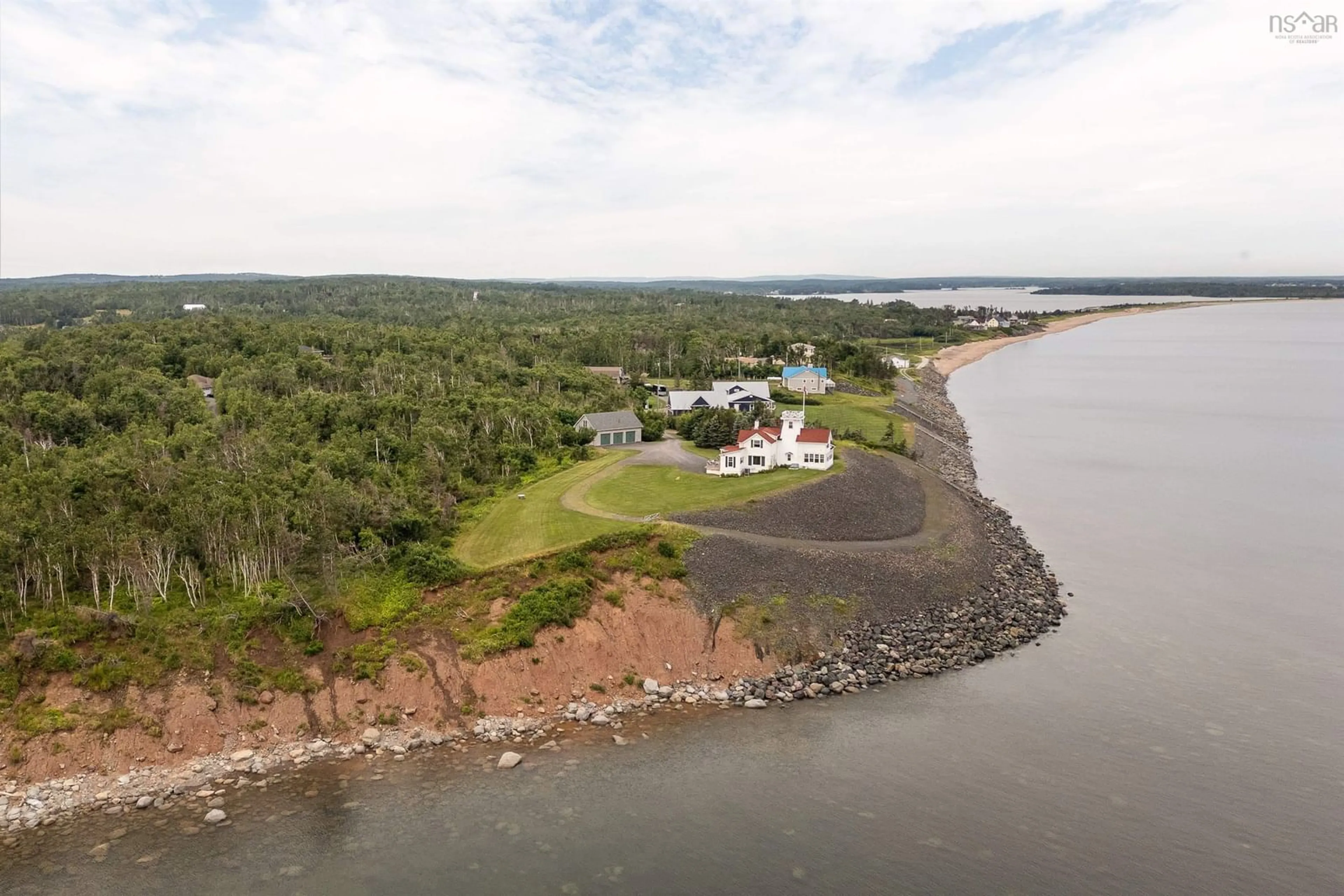 A pic from exterior of the house or condo, the view of lake or river for 111 Lighthouse Rd, Kings Head Nova Scotia B2H 5C4