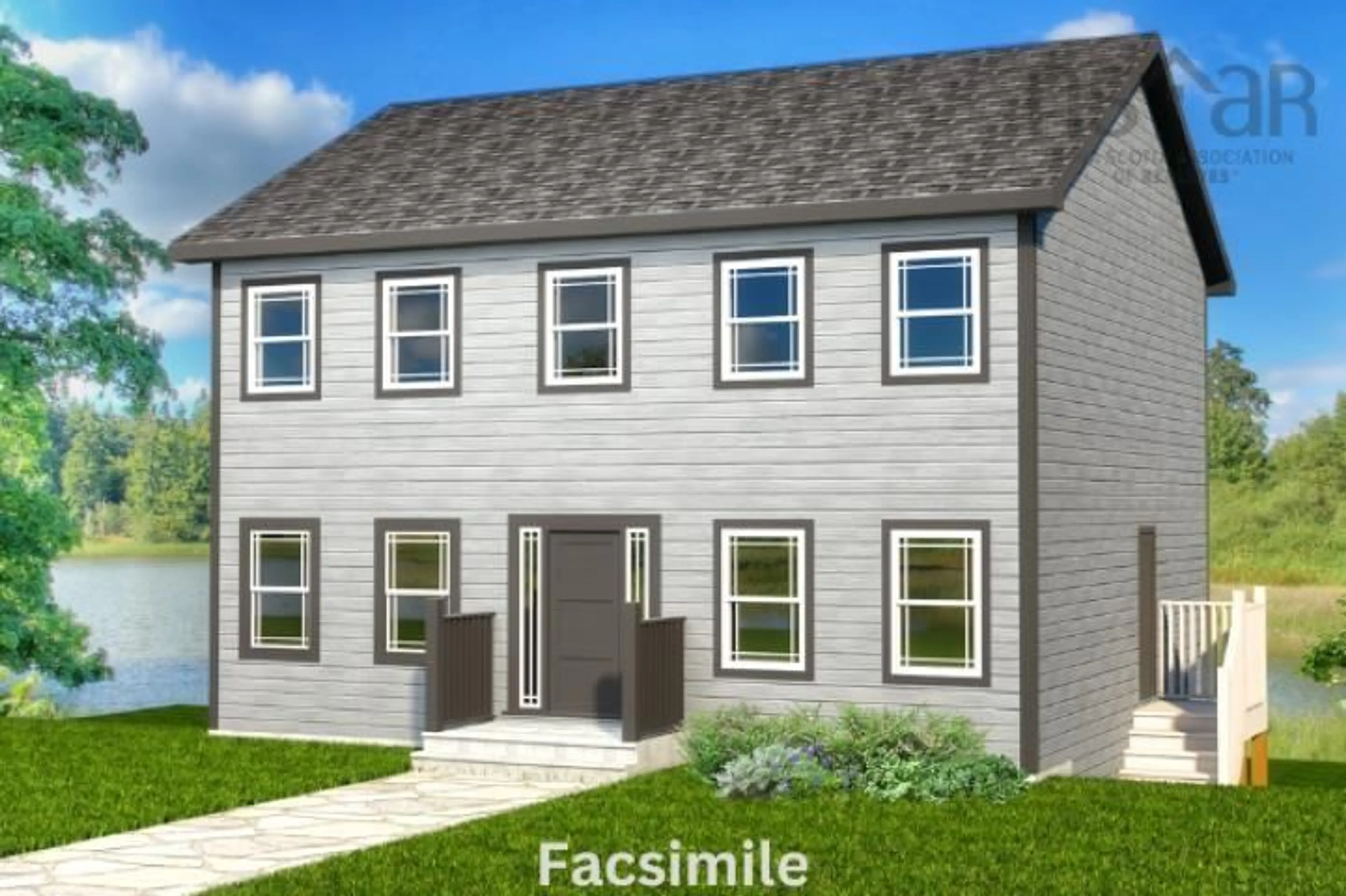 Home with brick exterior material, street for 80 Run Lake Lane #Lot 2, Harrietsfield Nova Scotia B3V 0G2