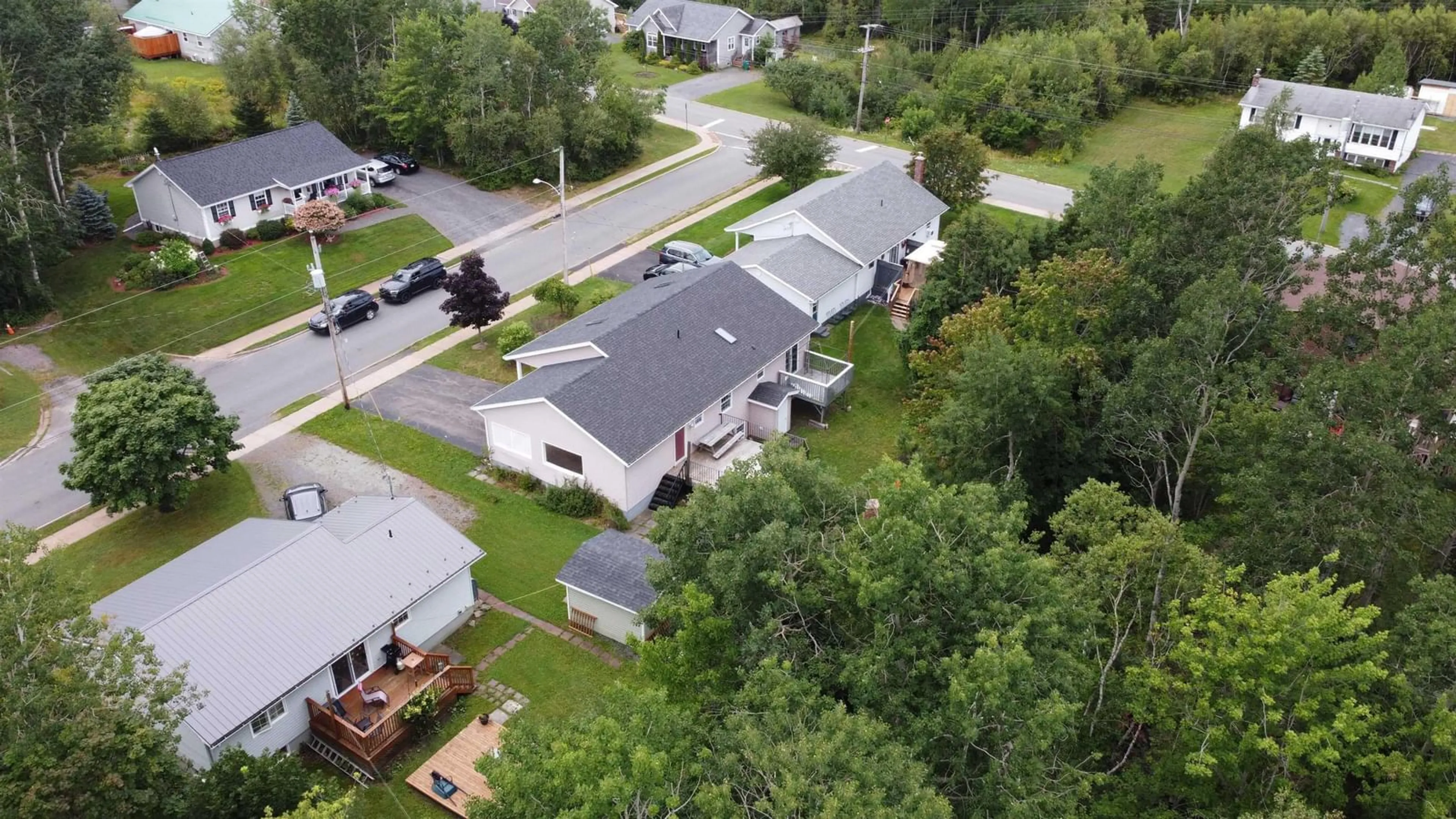 Frontside or backside of a home, the street view for 76 Cambey Ave, Stellarton Nova Scotia B0K 1S0