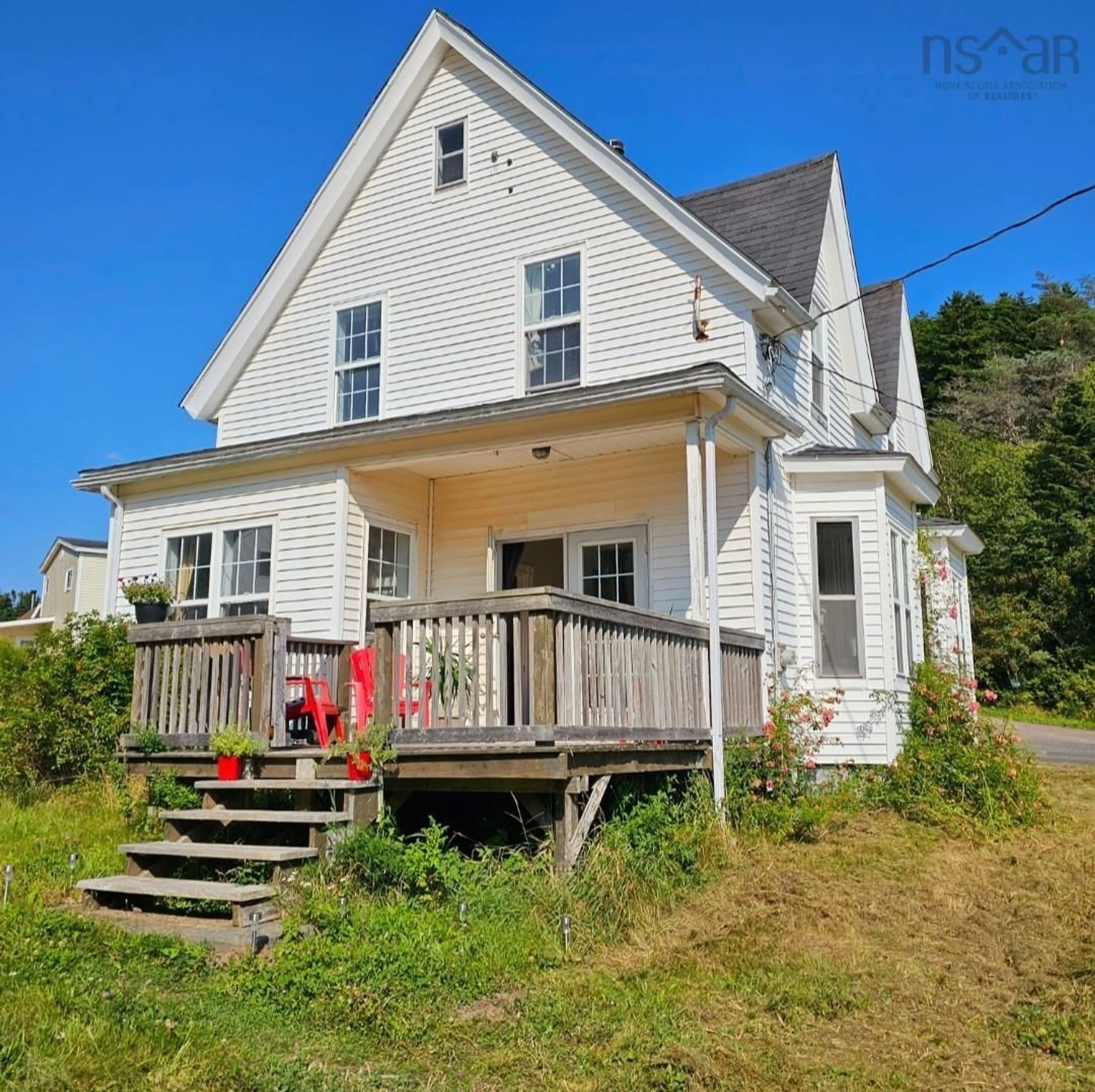 Frontside or backside of a home, cottage for 212 Brook Rd, Port Greville Nova Scotia B0M 1S0