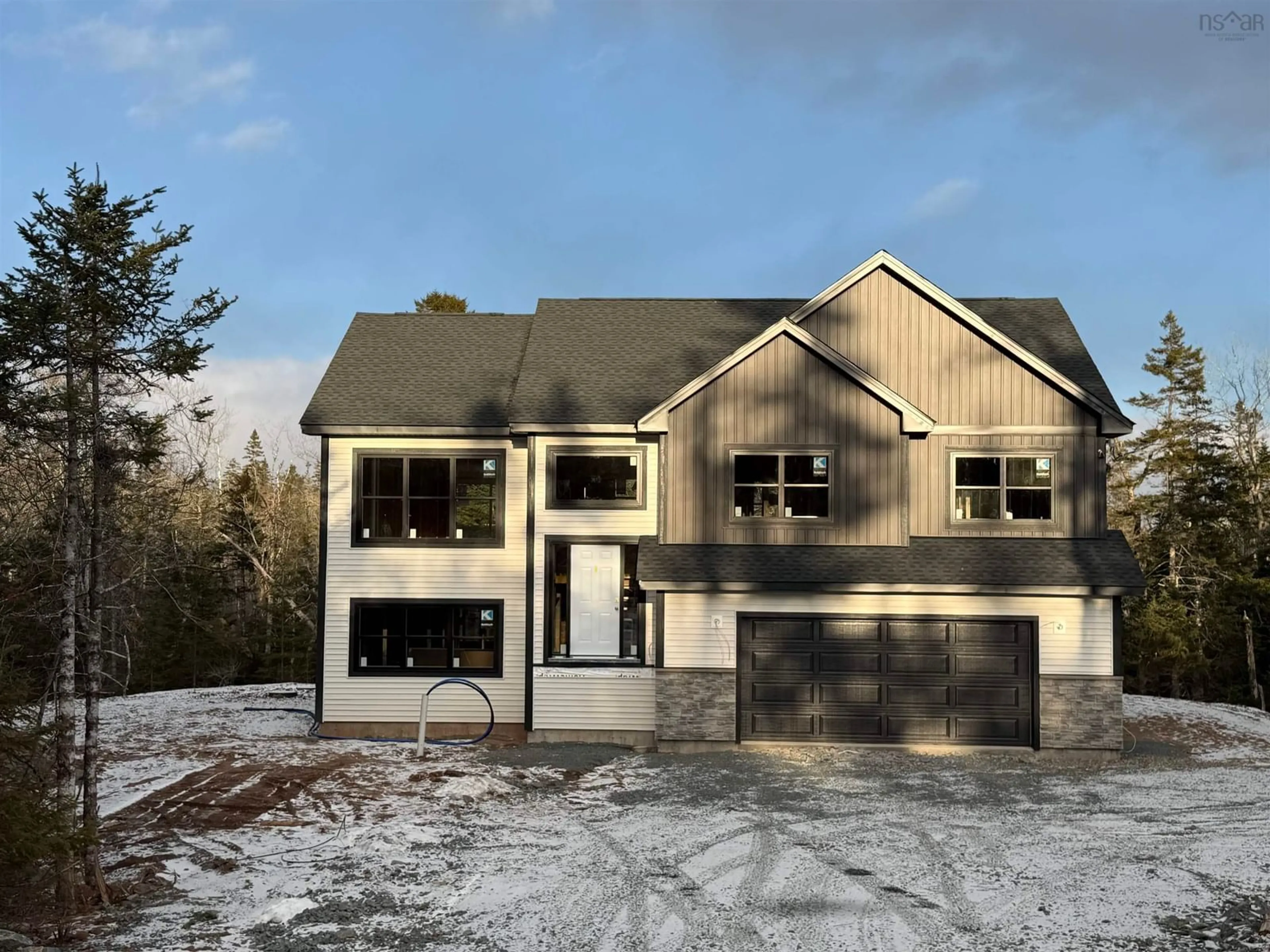 Home with vinyl exterior material, street for 1082 Rockrose Lane #Lot 925, Fall River Nova Scotia B2T 1G5