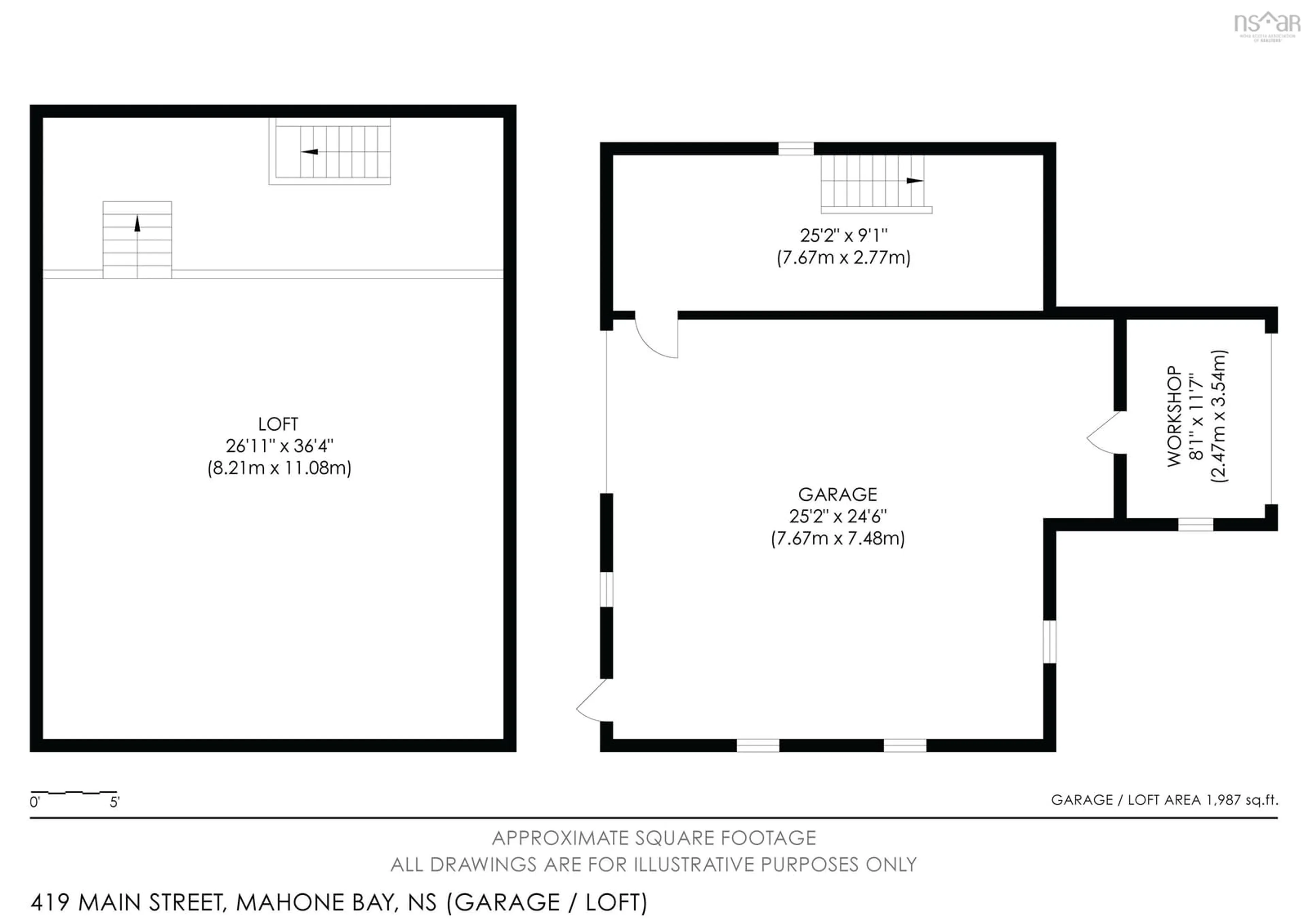 Floor plan for 419 Main St, Mahone Bay Nova Scotia B0J 2E0