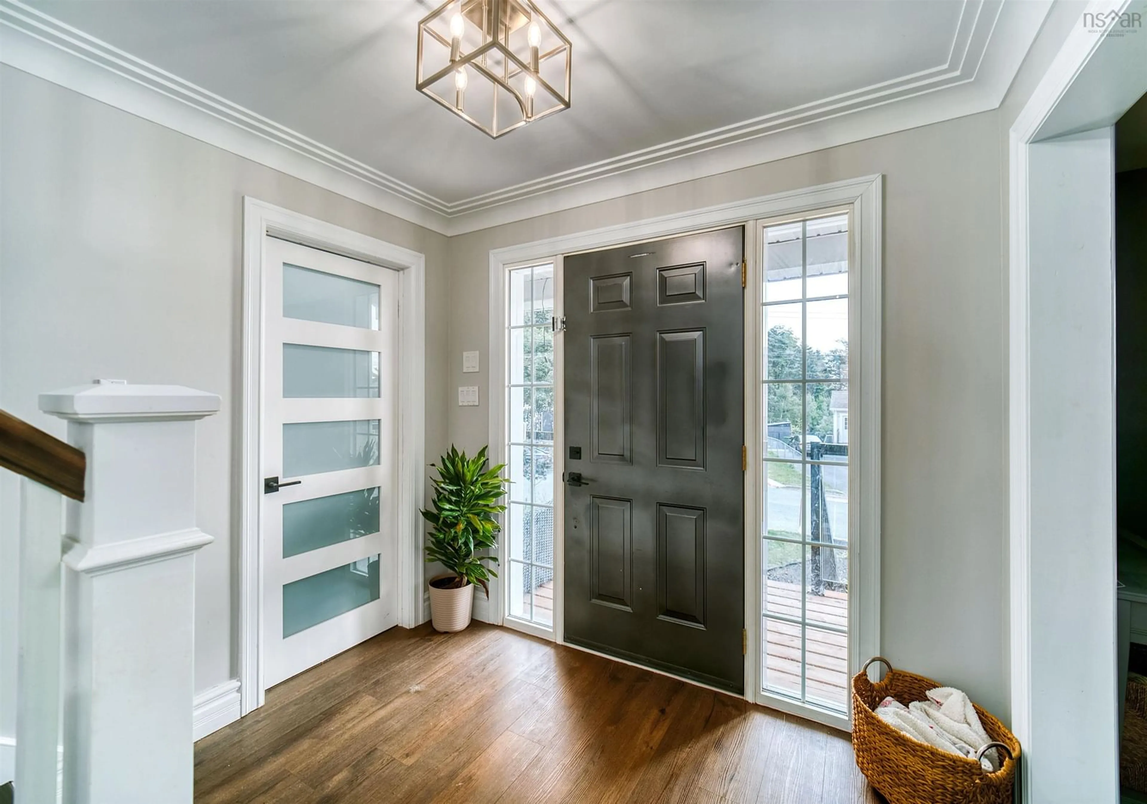 Indoor entryway, wood floors for 127 Tenon Drive, Middle Sackville Nova Scotia B4E 3J5