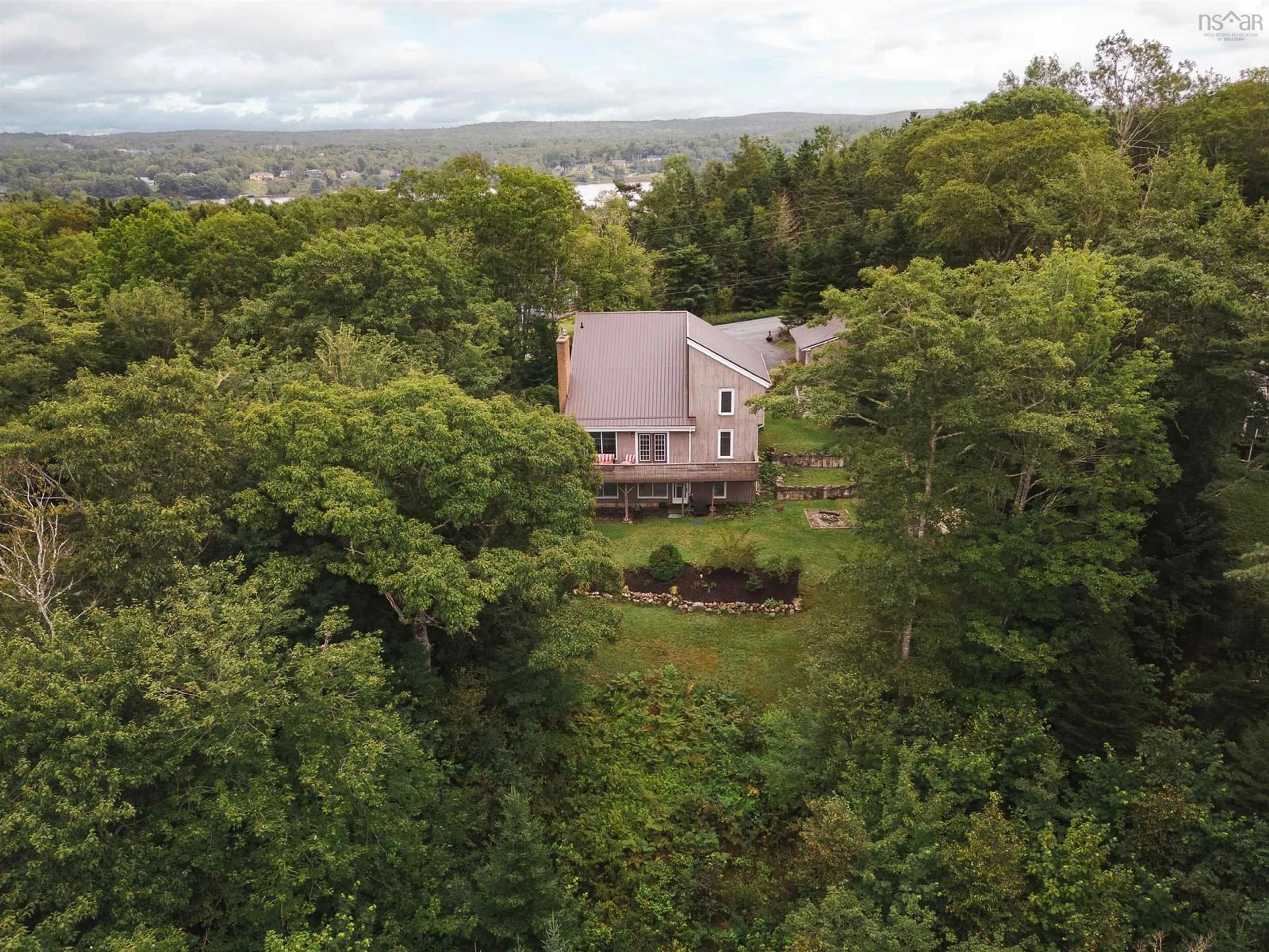 A pic from outside/outdoor area/front of a property/back of a property/a pic from drone, unknown for 81 Viewmount Dr, Head Of St. Margarets Bay Nova Scotia B3Z 2E9