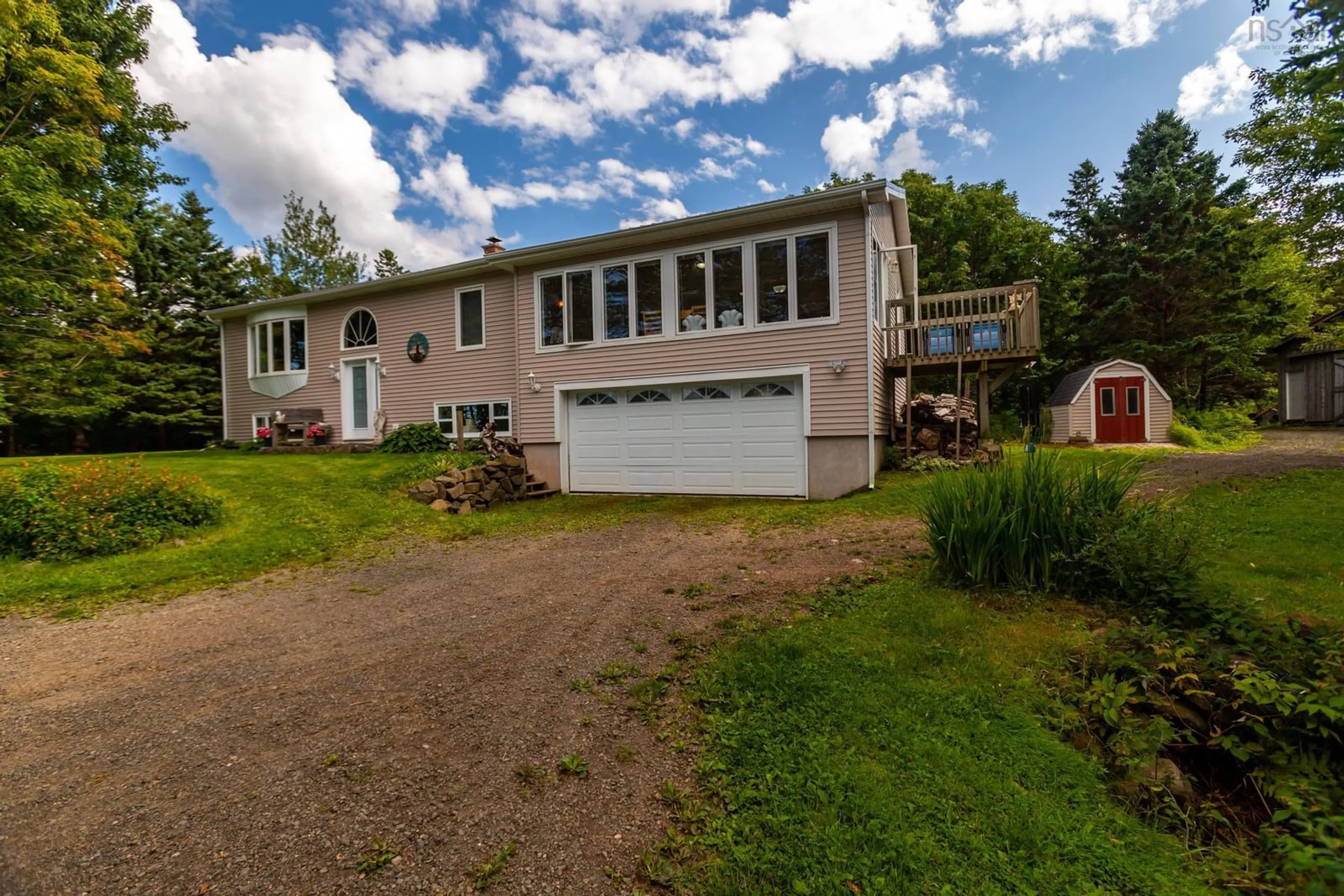 Frontside or backside of a home, cottage for 63 Old Litchfield Wharf Rd, Litchfield Nova Scotia B0S 1A0